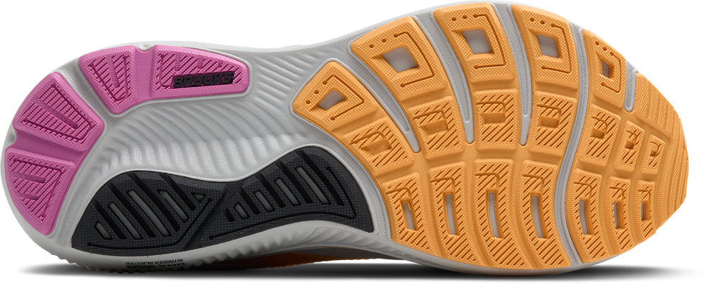 BROOKS Women's Ghost 17 (070 - Oyster/Apricot/Pink)