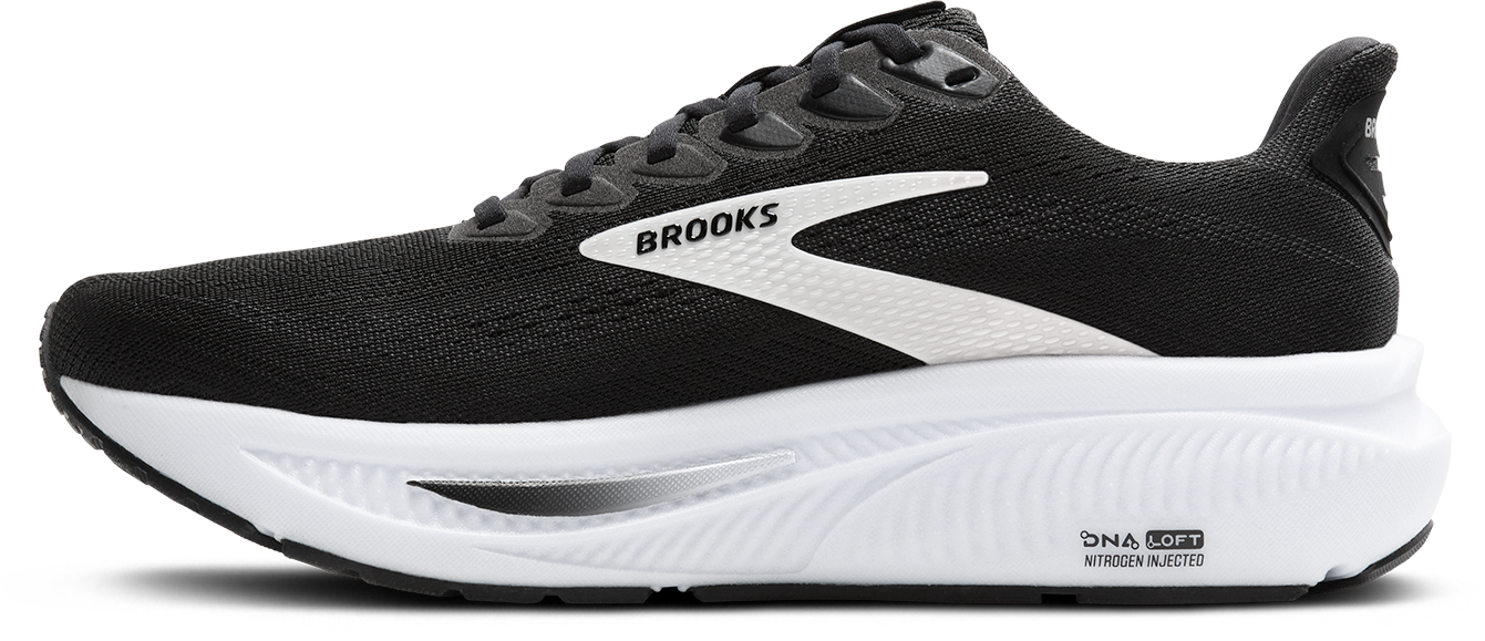 BROOKS Women's Ghost 17 (090 - Black/Grey/White)