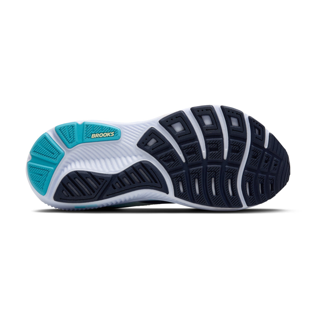 BROOKS Women's Ghost 17 (458 - Navy/Green/Turquoise)