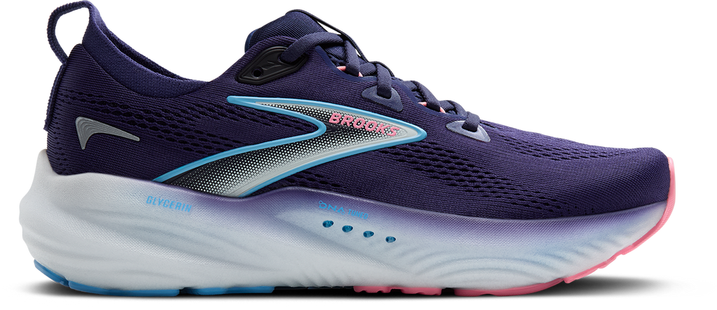 BROOKS Women's Glycerin 22 (429 - Blue Ribbon/Peacoat/Dianthus)