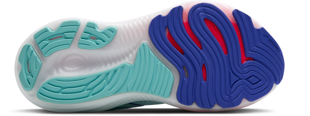 BROOKS Women's Glycerin GTS 22 (110 - White/Limpet Shell/Amparo Blue)
