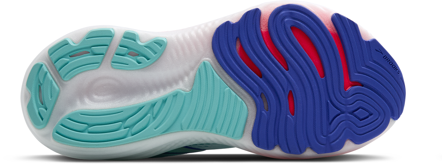 BROOKS Women's Glycerin GTS 22 (110 - White/Limpet Shell/Amparo Blue)