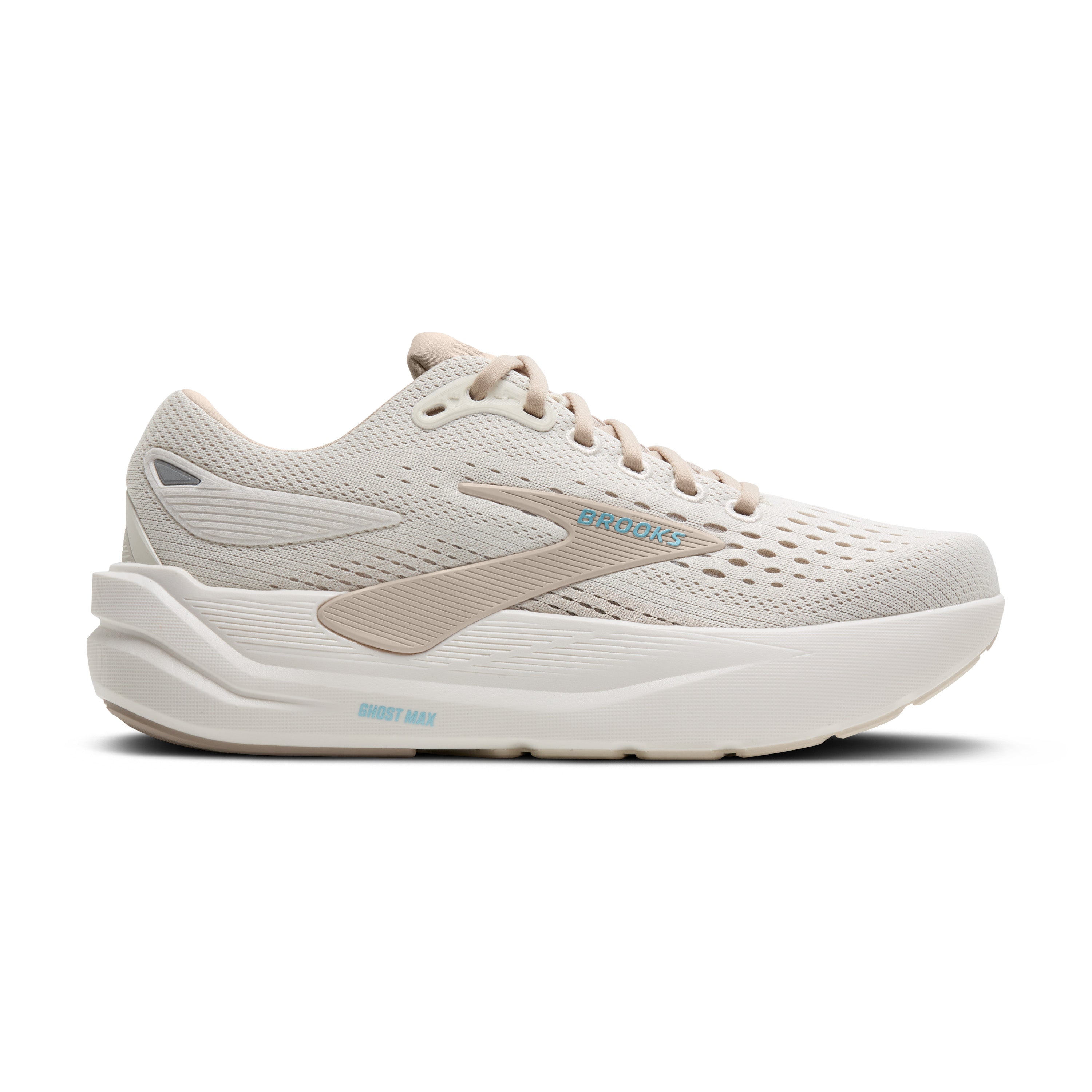BROOKS Women's Ghost Max 3 (181 - Coconut/Chateau Grey/Blue)