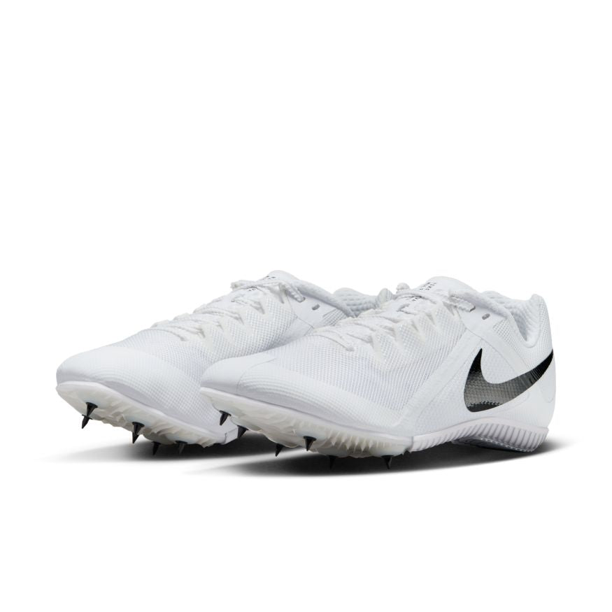 Nike Unisex Zoom Rival Multi (100 - White/Black/Metallic Silver)