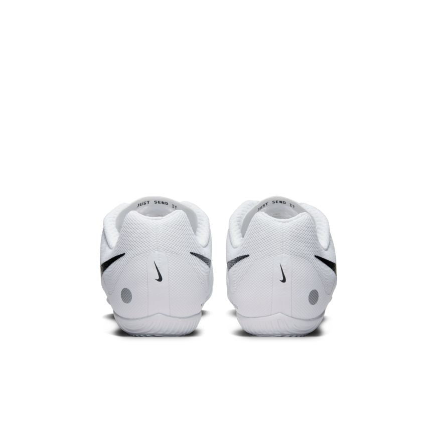 Nike Unisex Zoom Rival Multi (100 - White/Black/Metallic Silver)