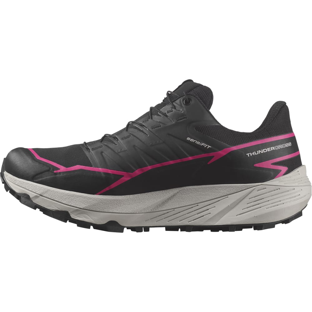 Salomon Women’s Thundercross GORE-TEX (Black/Black/Pink Glo)