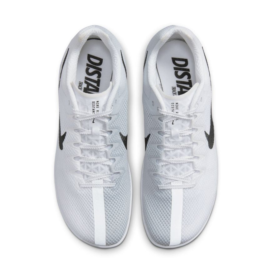 Nike Unisex Zoom Rival Distance (100 - White/Black/Metallic Silver)