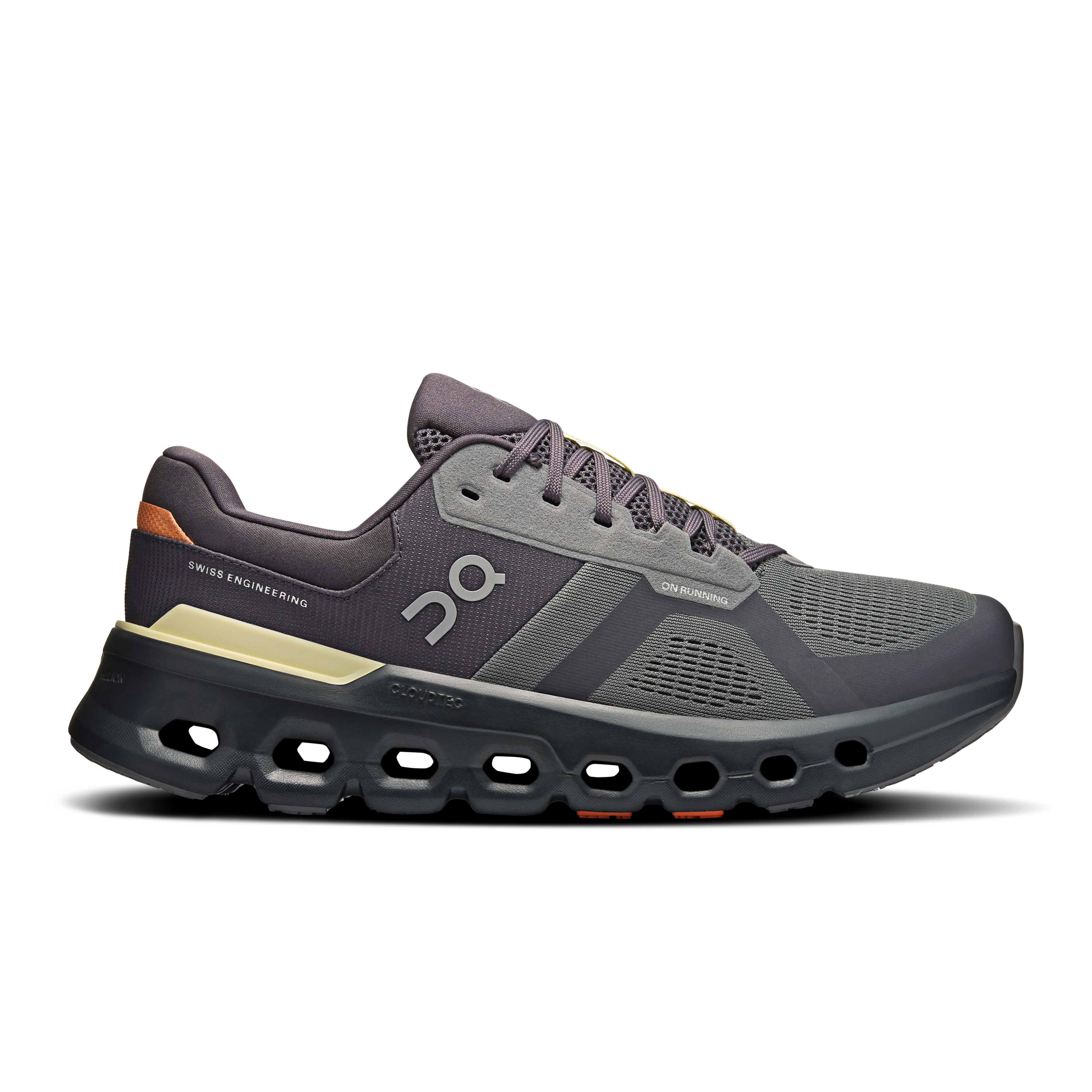 On Men's Cloudrunner 2 (Rock/Tangerine)
