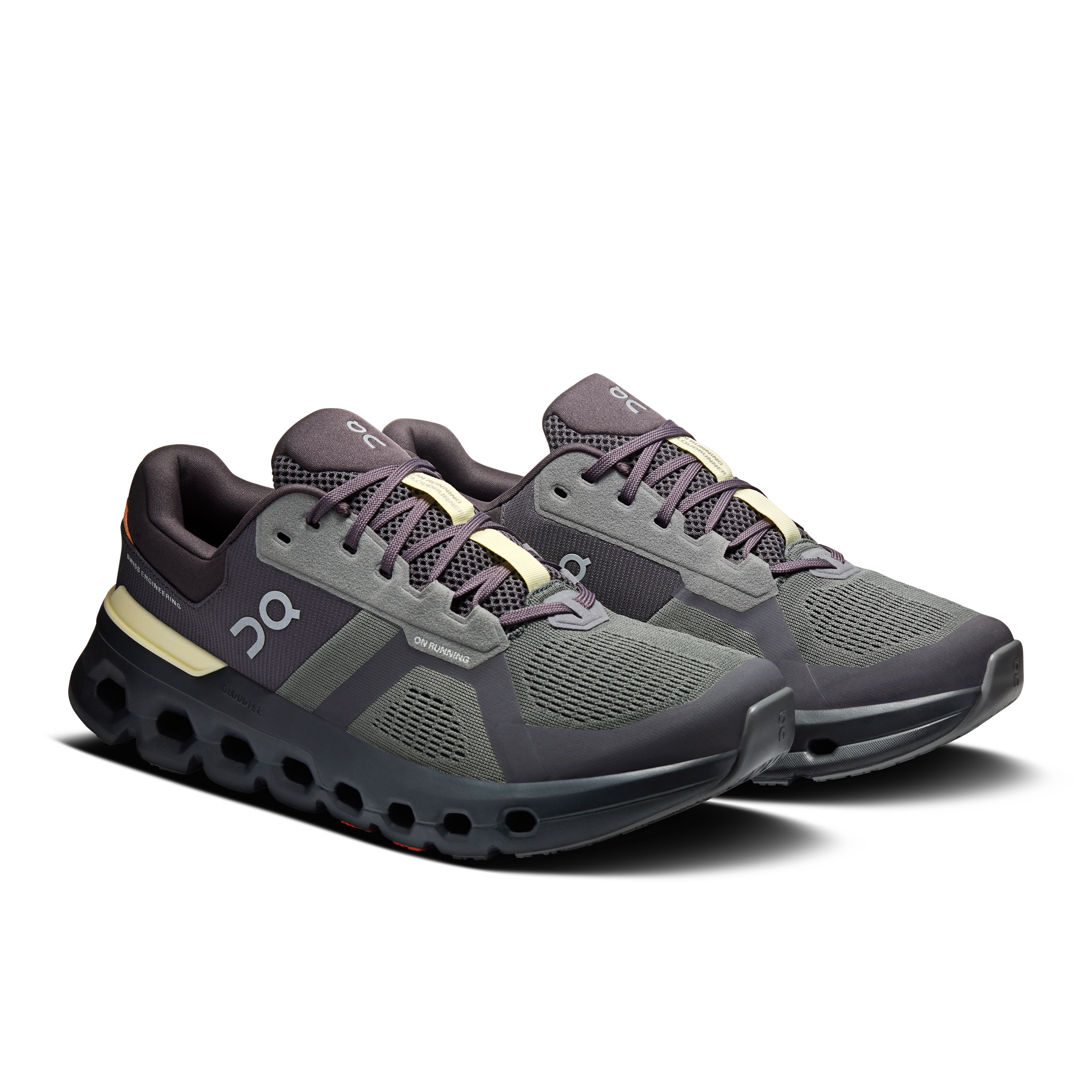 On Men's Cloudrunner 2 (Rock/Tangerine)