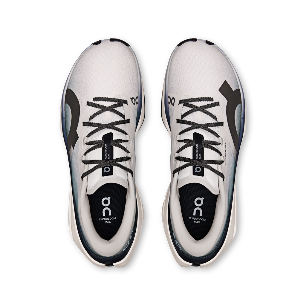 On Men's Cloudboom Max (White/Black)
