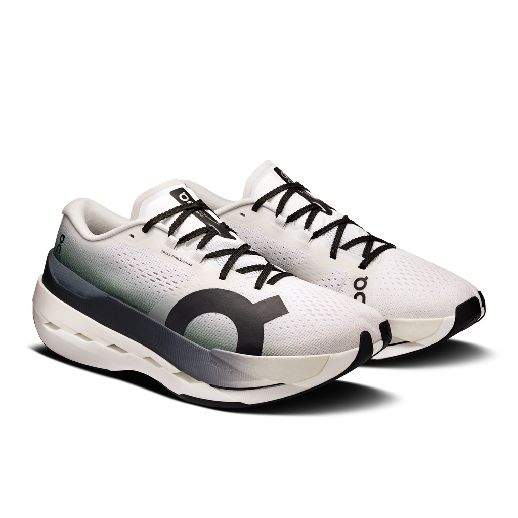 On Men's Cloudboom Max (White/Black)