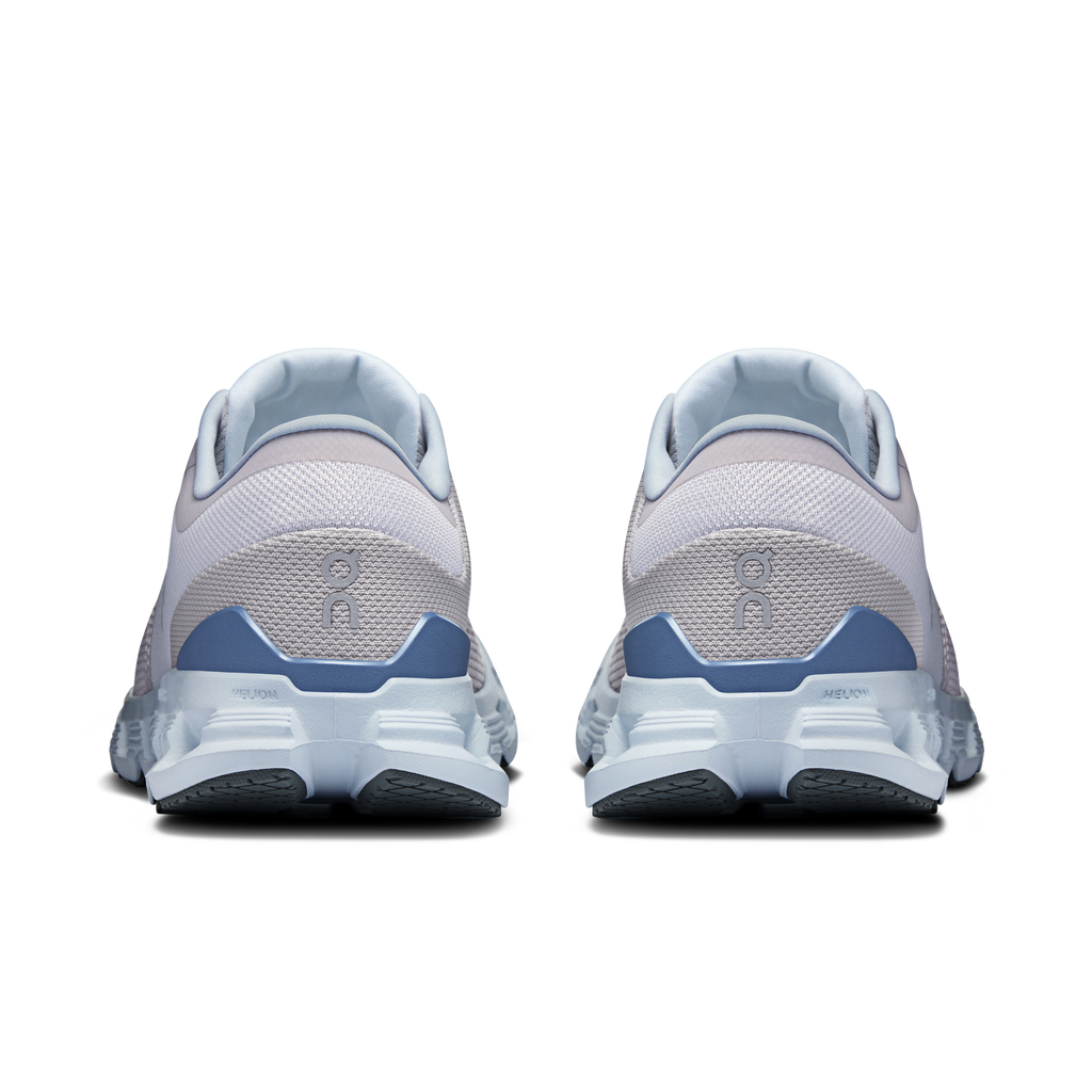 On Women's Cloud X 4 (Silver/Chambray)