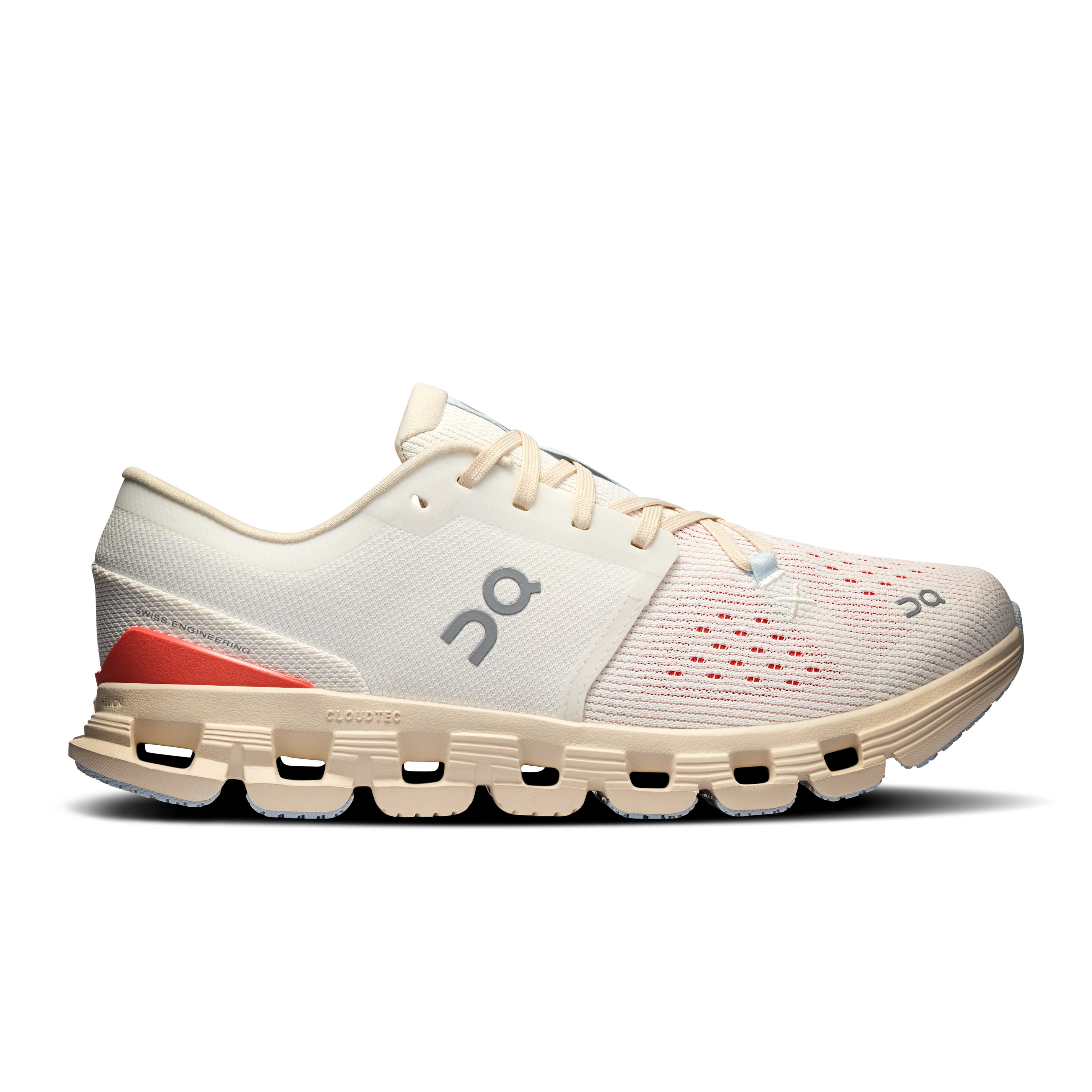  Women's Cloud X 4 (Ivory/Salmon)