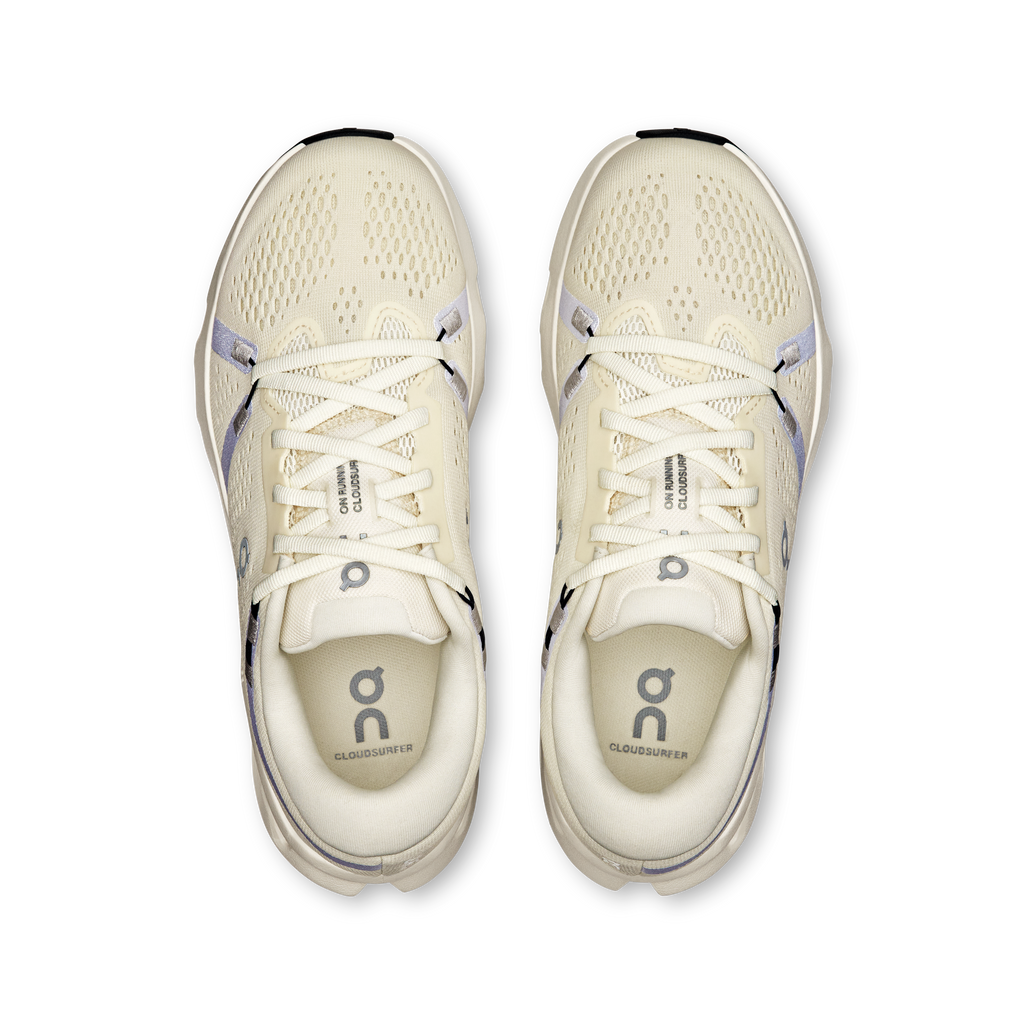 On Women's Cloudsurfer 2 (Ivory/Ivory)