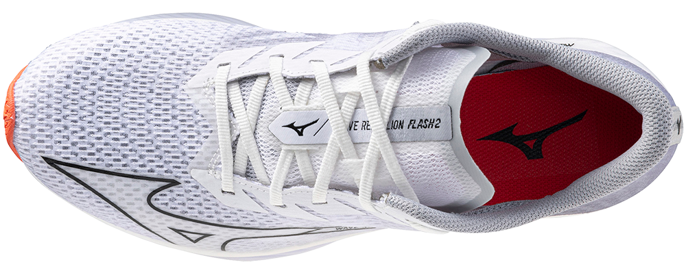 Mizuno Men's Wave Rebellion Flash 2 (0090 - White/Black)
