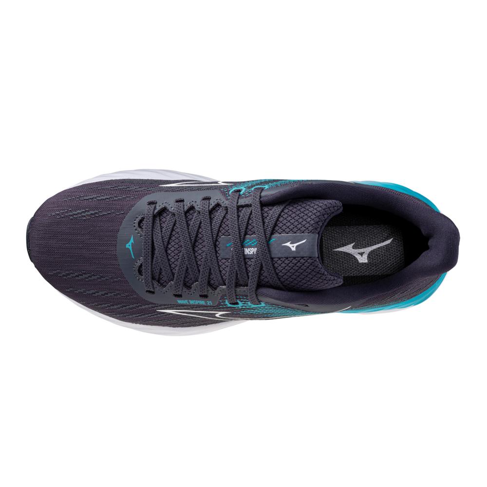 Mizuno Men's Wave Inspire 21 (9W00 - Odyssey Grey/White)