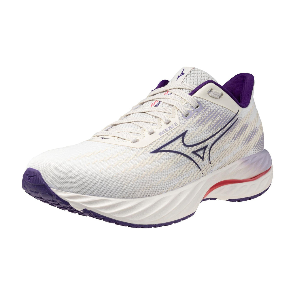 Mizuno Women's Wave Inspire 21 (008Z - White/Vintage Indigo)