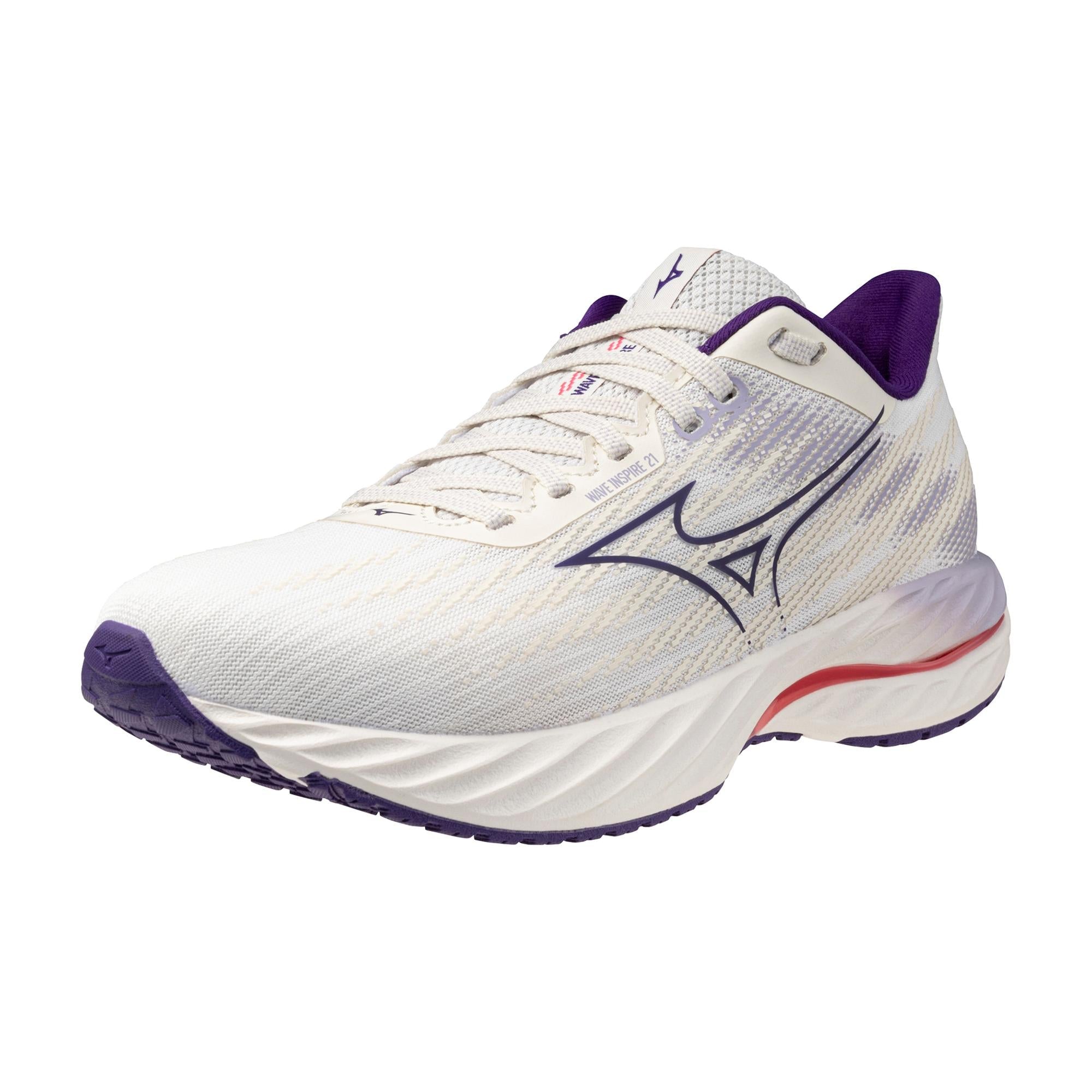 Mizuno Women's Wave Inspire 21 (008Z - White/Vintage Indigo)