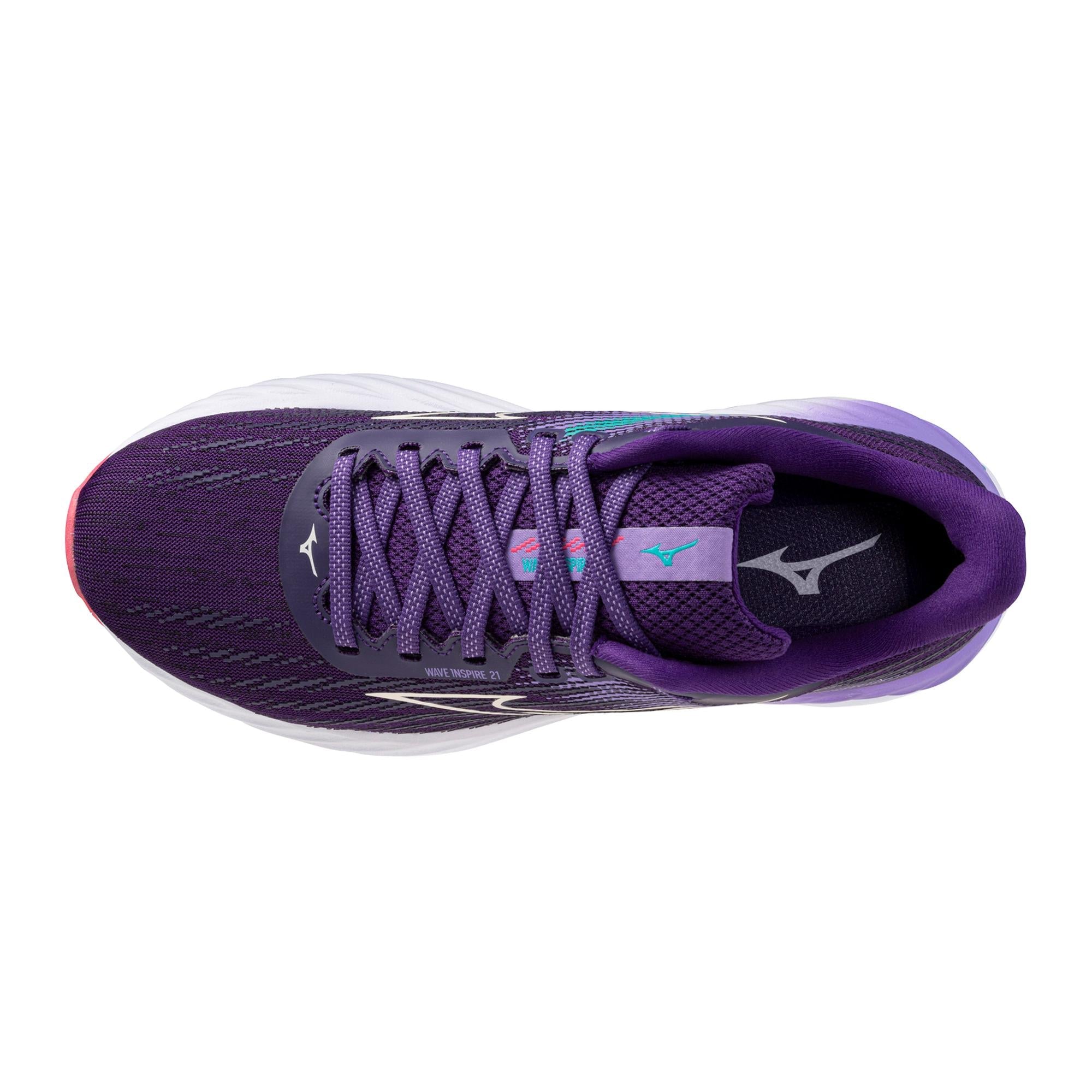 Mizuno Women's Wave Inspire 21 (8Z00 - Vintage Indigo/White)