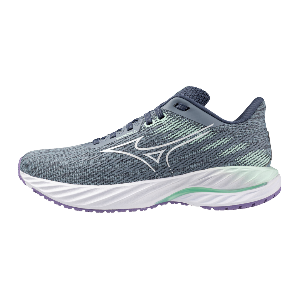 Mizuno Women's Wave Inspire 21 (9T00 - Tradewinds/White)