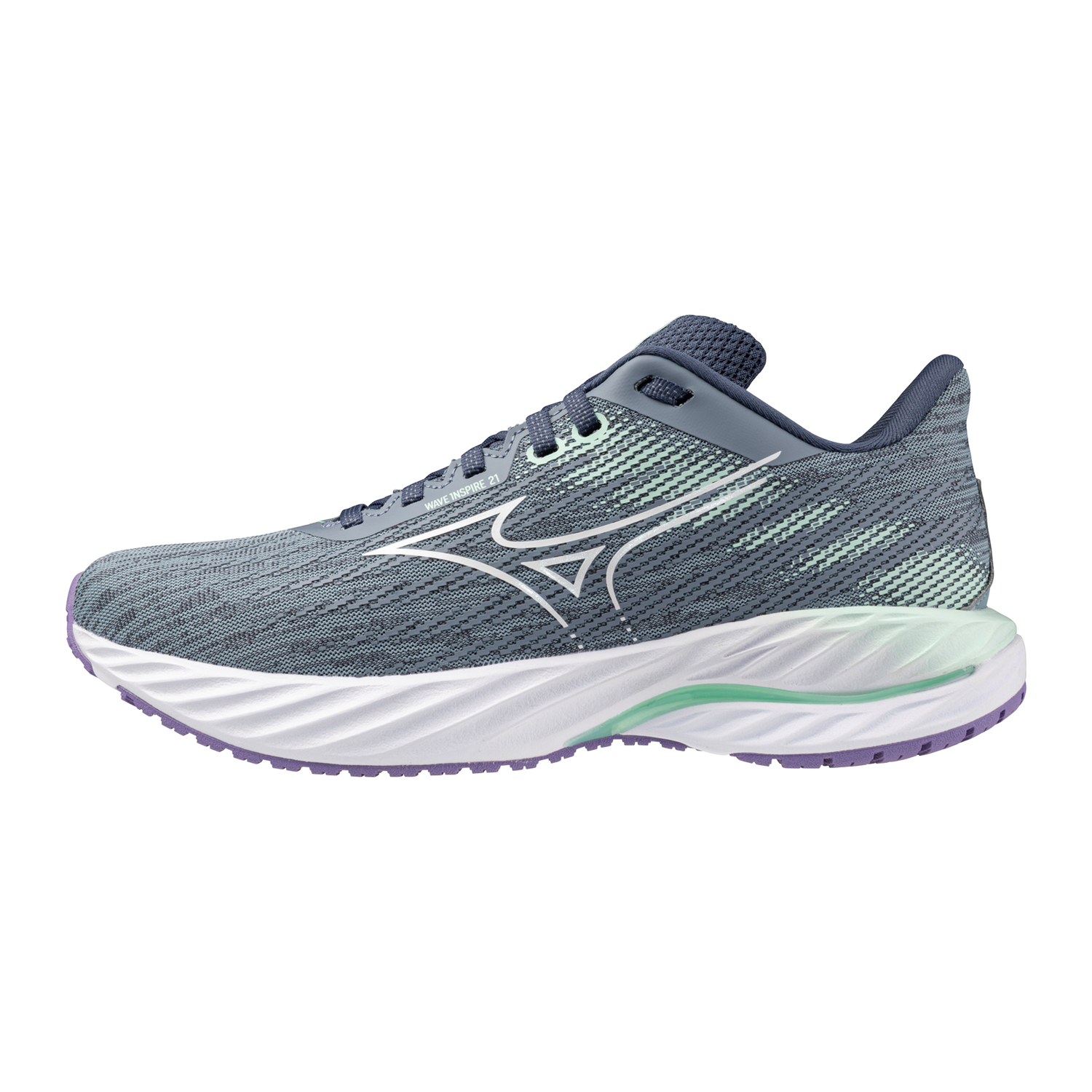 Mizuno Women's Wave Inspire 21 (9T00 - Tradewinds/White)
