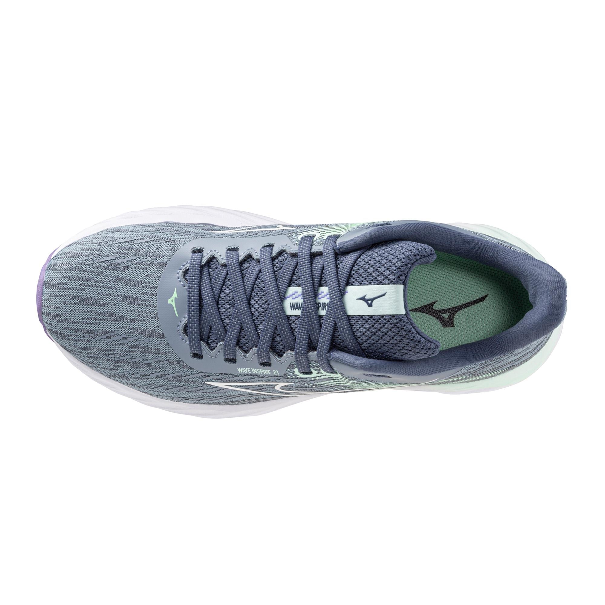 Mizuno Women's Wave Inspire 21 (9T00 - Tradewinds/White)