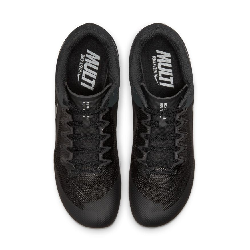 Nike Unisex Zoom Rival Multi (001 - Black/Metallic Silver/Light Smoke Grey)