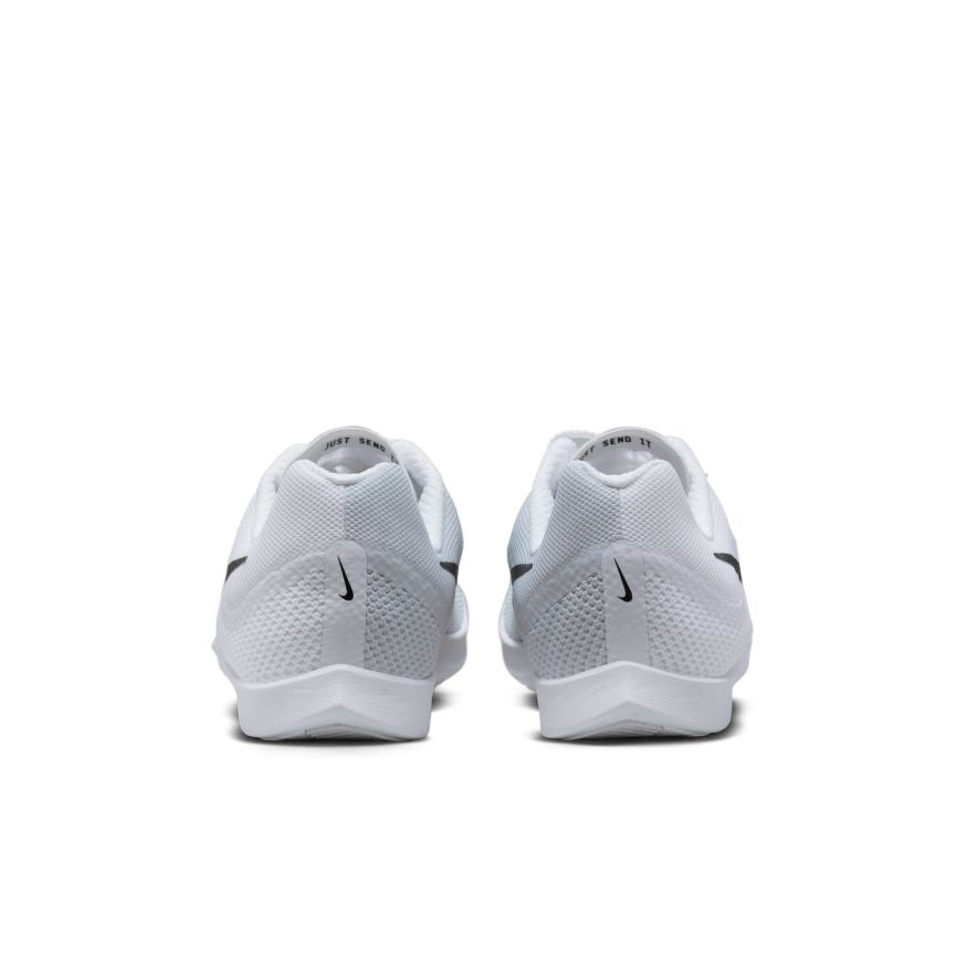 Nike Unisex Zoom Rival Distance (100 - White/Black/Metallic Silver)