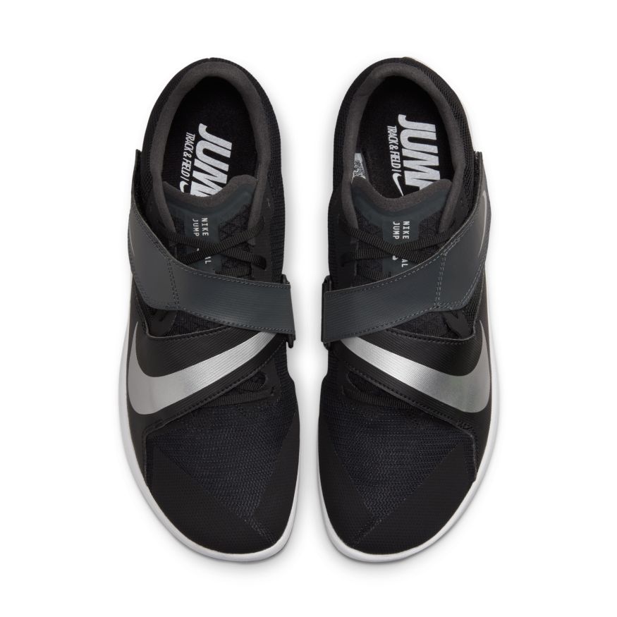 Nike Unisex Zoom Rival Jump (001 - Black/Metallic Silver/Dark Smoke Grey)