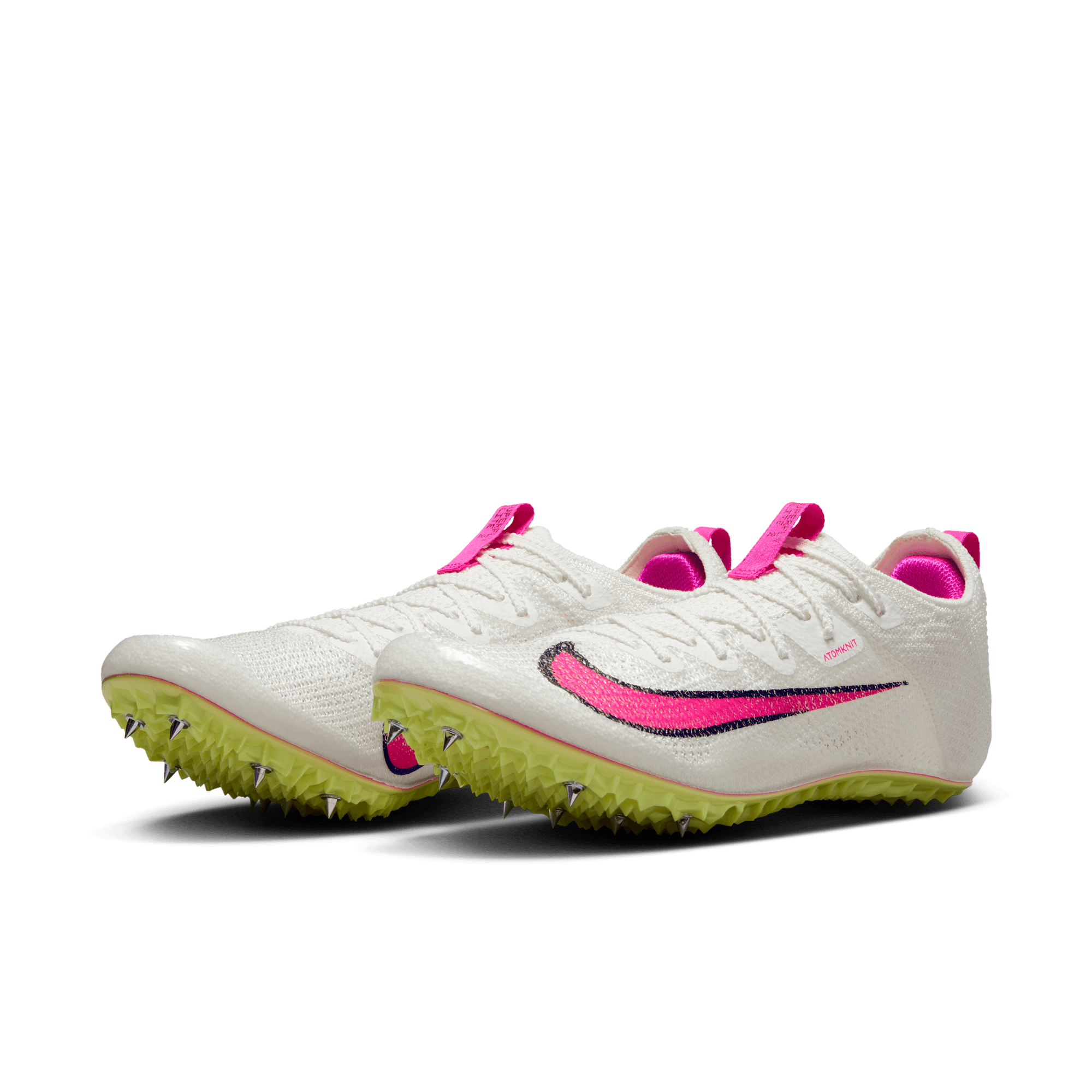 Nike Unisex Zoom Superfly Elite 2 (101 - Sail/Fierce Pink-LT Lemon Twist-Black)