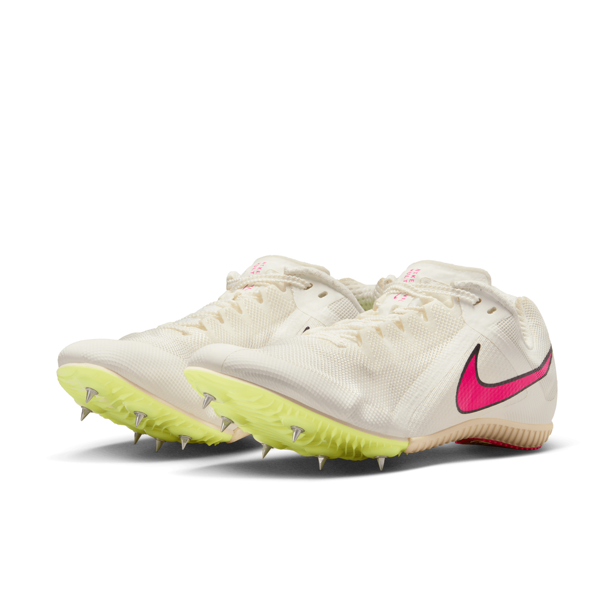 Nike Unisex Zoom Rival Multi (101 - Sail/Fierce Pink-LT Lemon Twist)