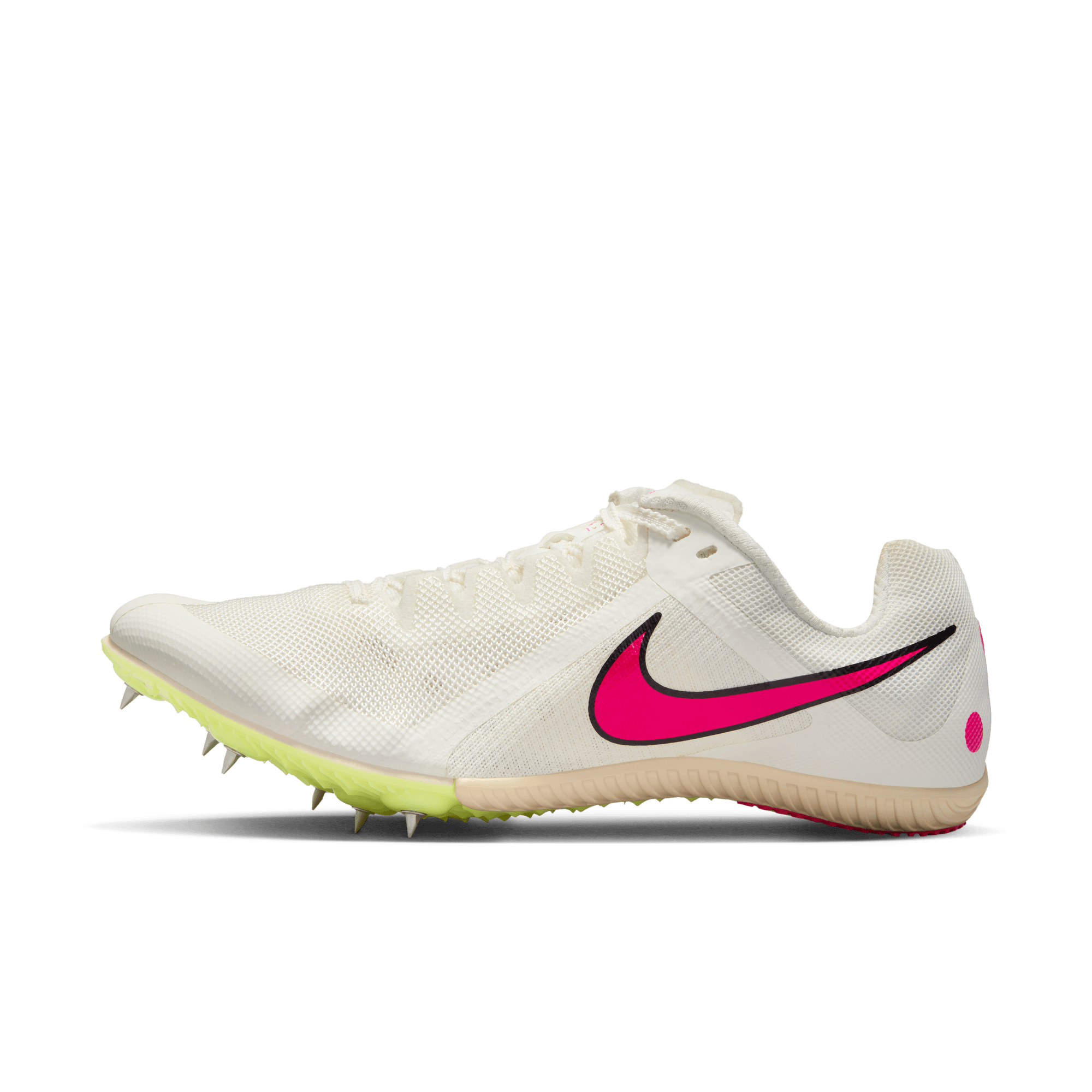 Nike Unisex Zoom Rival Multi (101 - Sail/Fierce Pink-LT Lemon Twist)