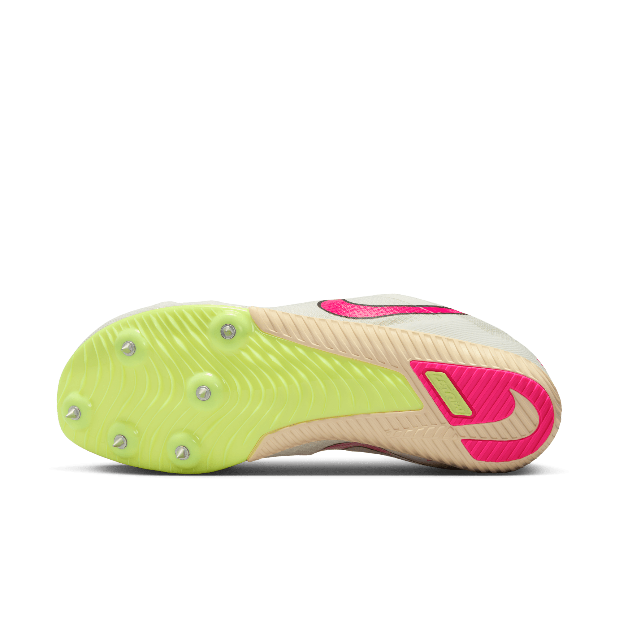 Nike Unisex Zoom Rival Multi (101 - Sail/Fierce Pink-LT Lemon Twist)