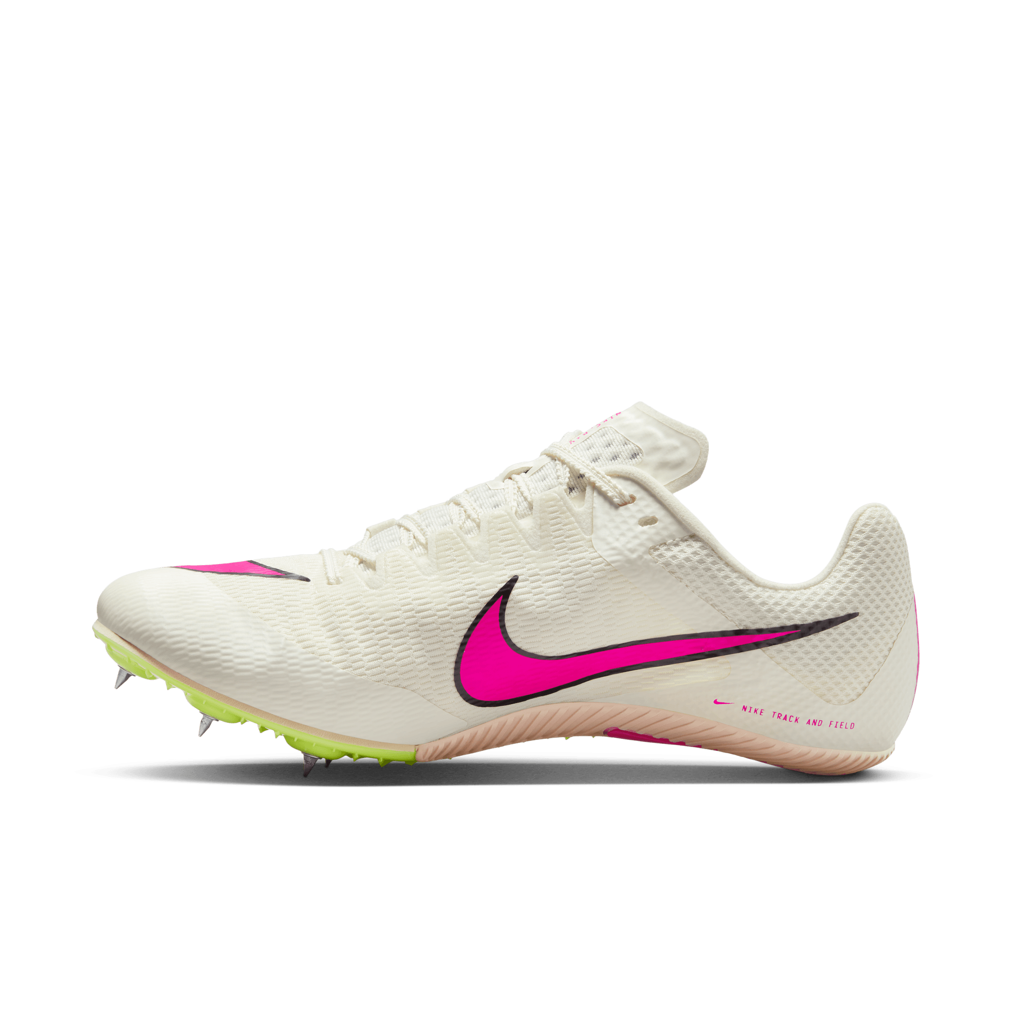 Nike Unisex Zoom Rival Sprint (101 - Sail/Fierce Pink-LT Lemon Twist)