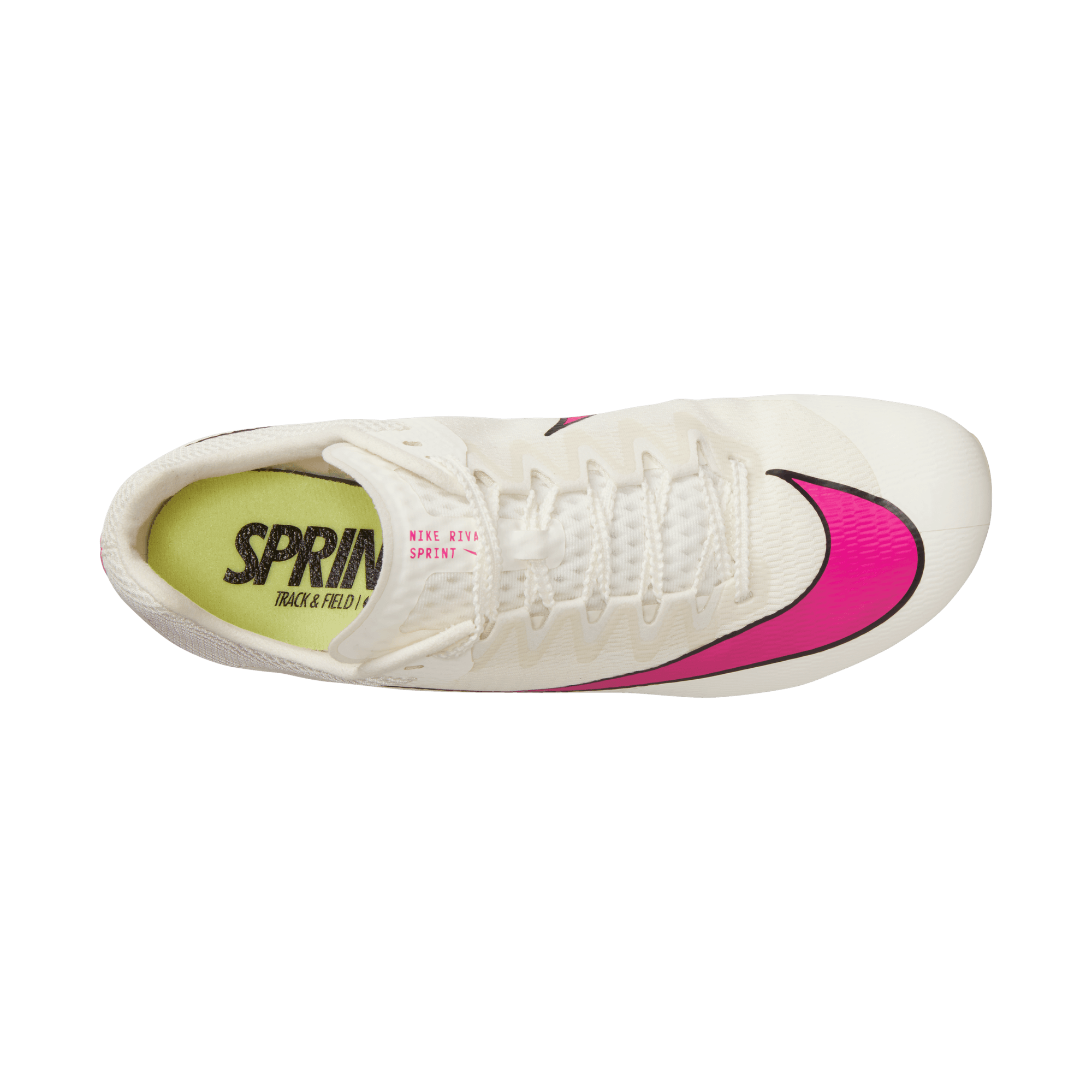 Nike Unisex Zoom Rival Sprint (101 - Sail/Fierce Pink-LT Lemon Twist)