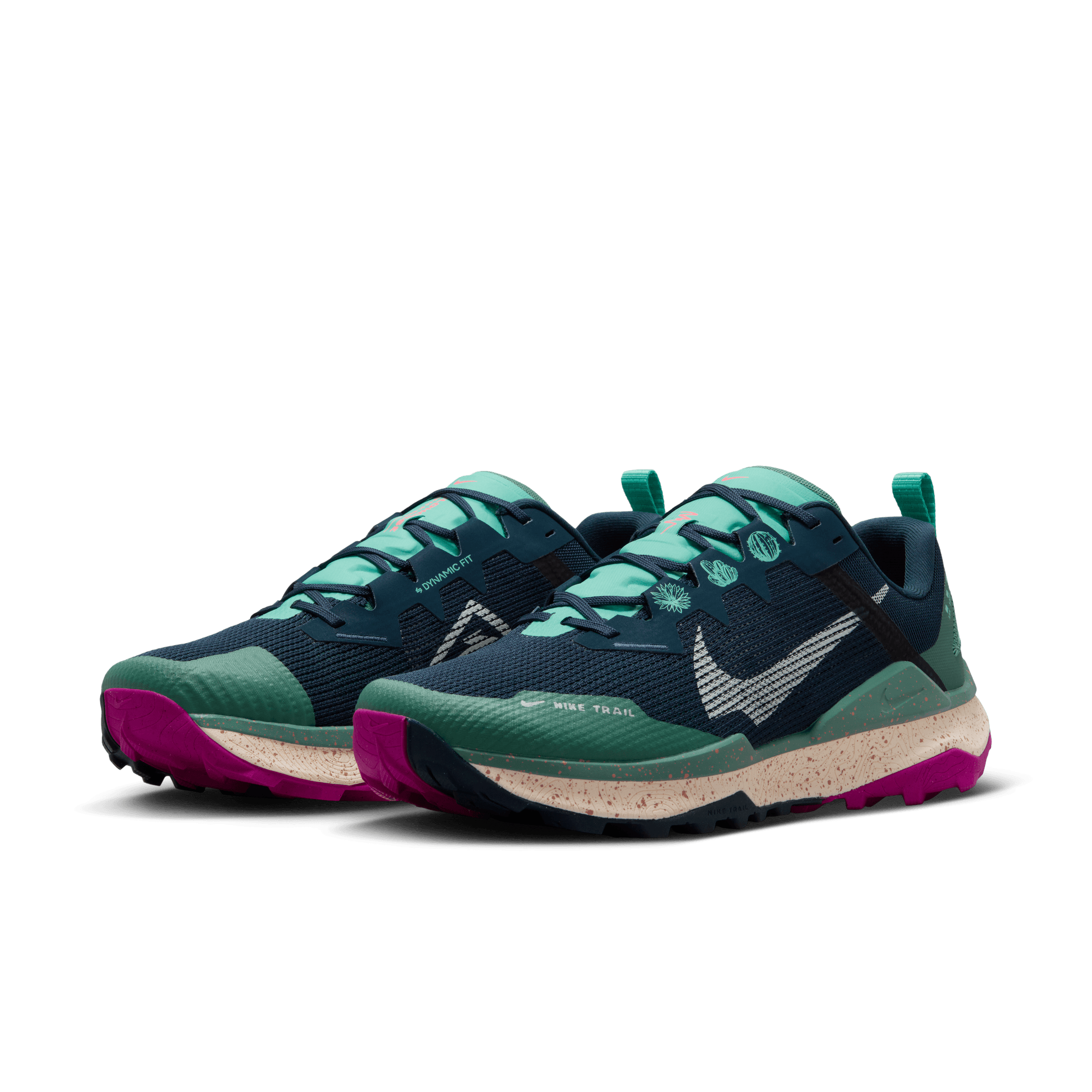 Nike Men’s Wildhorse 8 (401 - Armory Navy/Pale Ivory-Bicoastal)