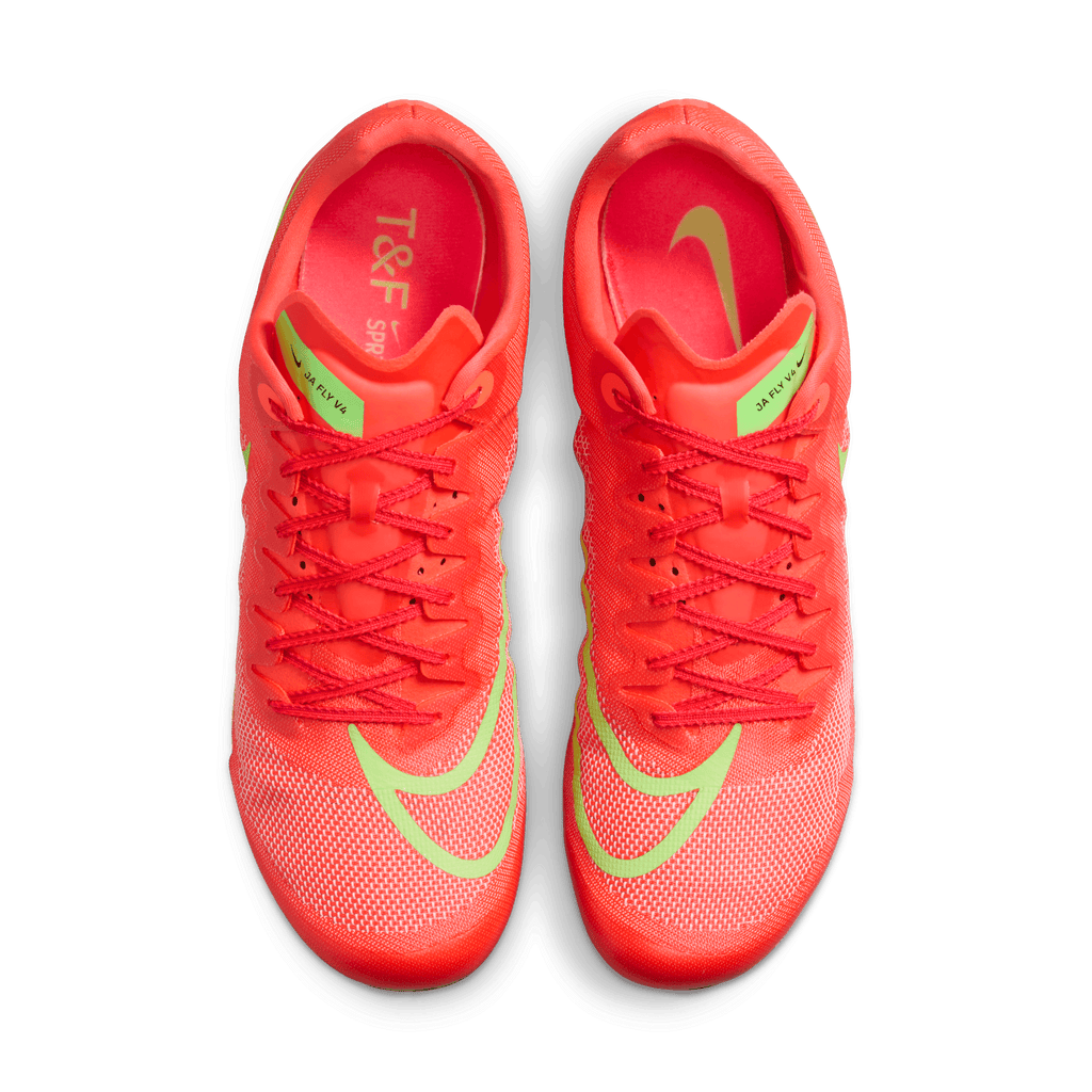 Nike Unisex JA Fly 4 (601 - Bright Crimson/Washed Coral-Hyper Orange)