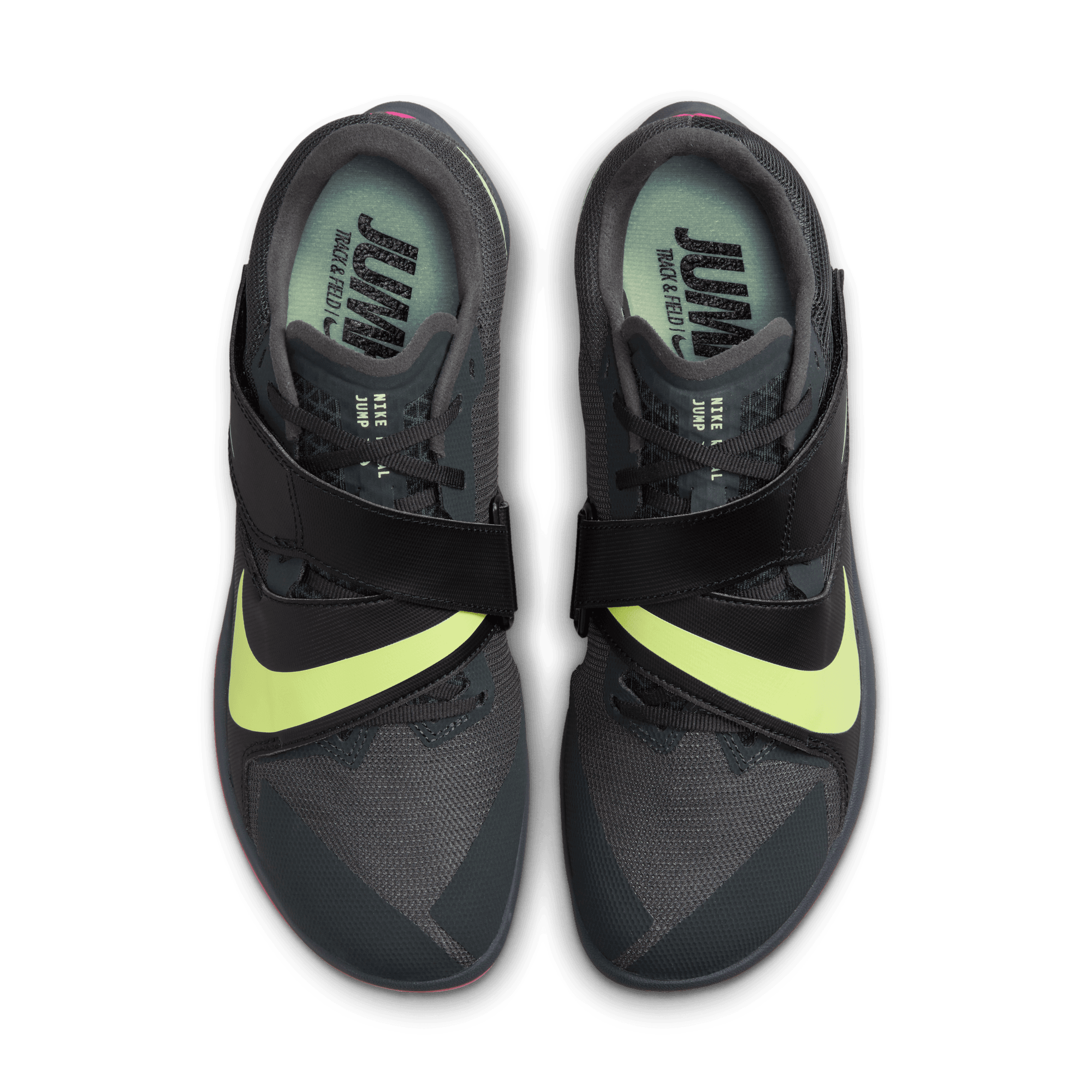 Nike Unisex Zoom Rival Jump (002 - Anthracite/Fierce Pink-Black)