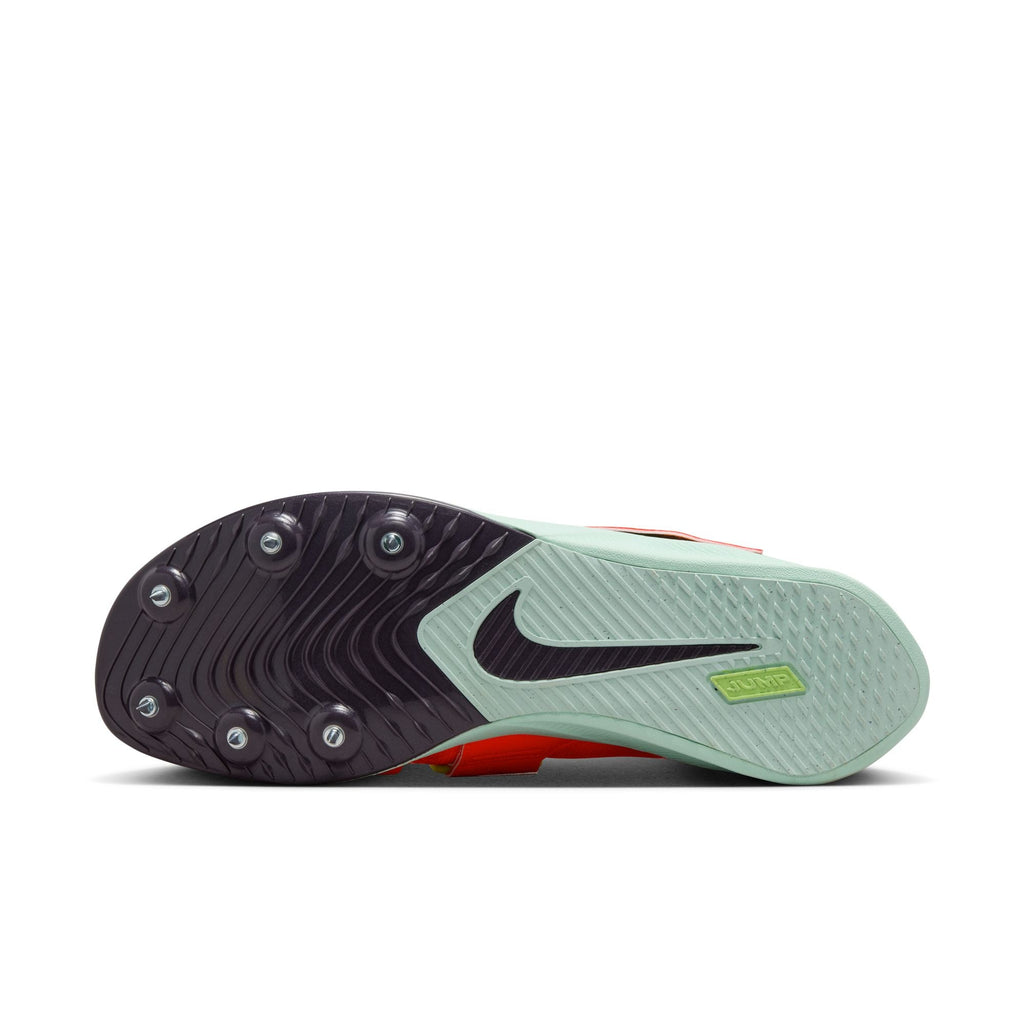 Nike Unisex Zoom Rival Jump (600 - Bright Crimson/Washed Coral-Lime Blast)