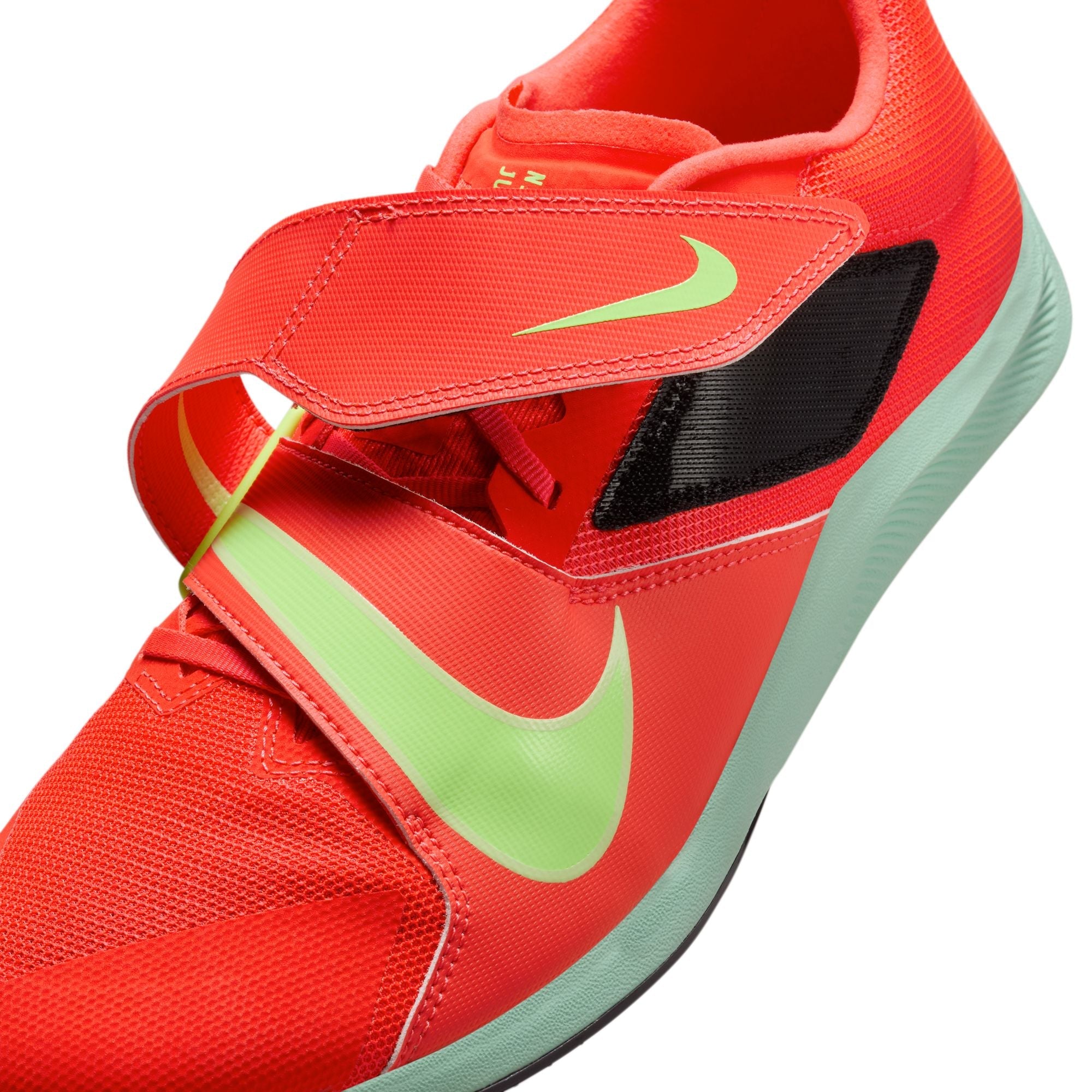 Nike Unisex Zoom Rival Jump (600 - Bright Crimson/Washed Coral-Lime Blast)