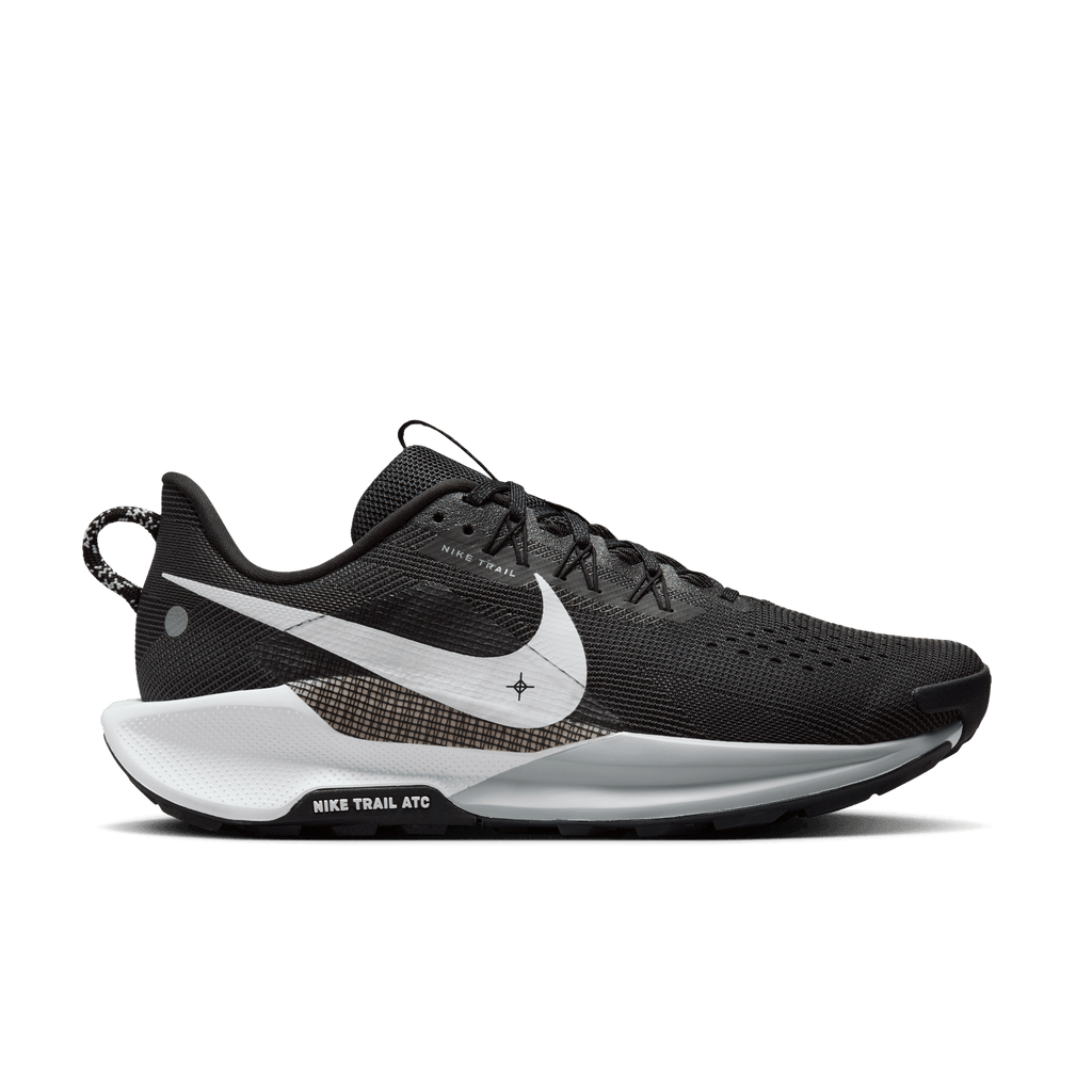 Nike Men’s React Pegasus Trail 5 (001 - Black/White-Anthracite-Wolf Grey)