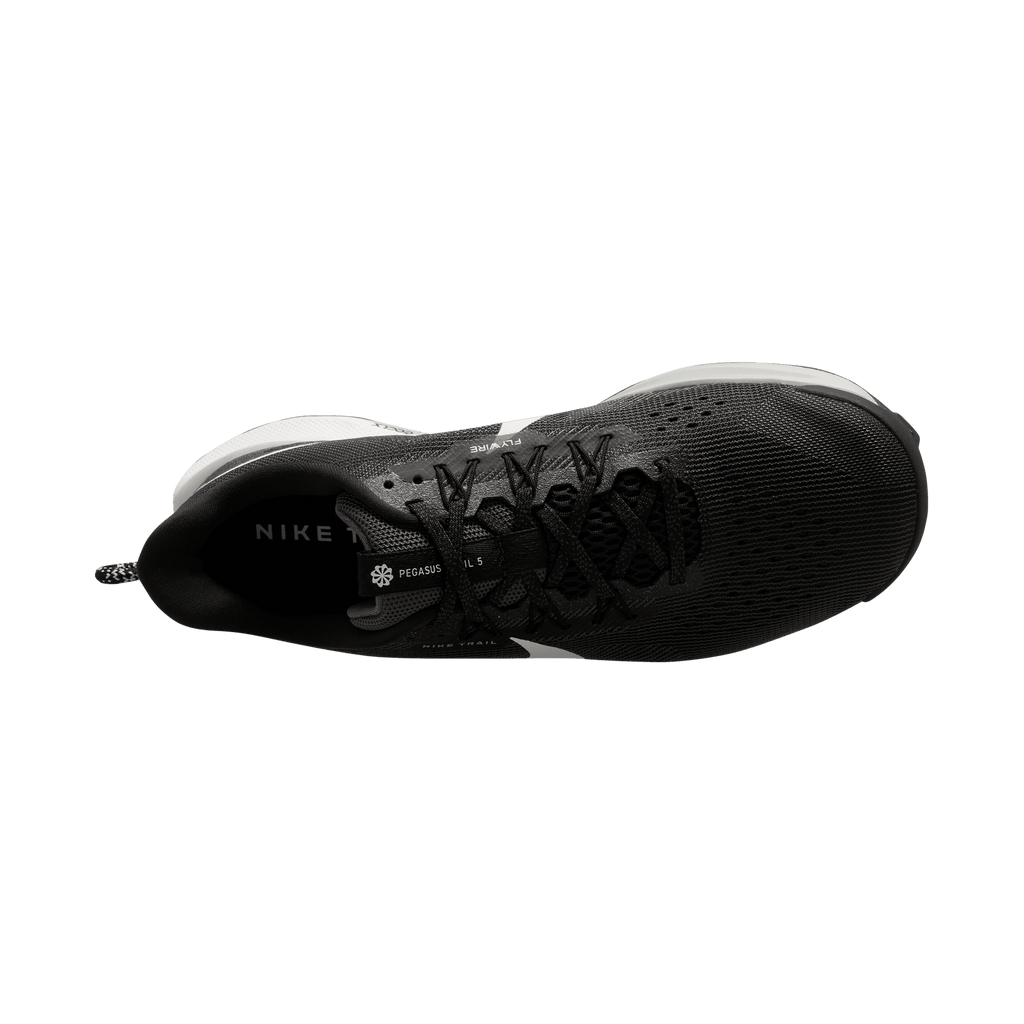 Nike Men’s React Pegasus Trail 5 (001 - Black/White-Anthracite-Wolf Grey)