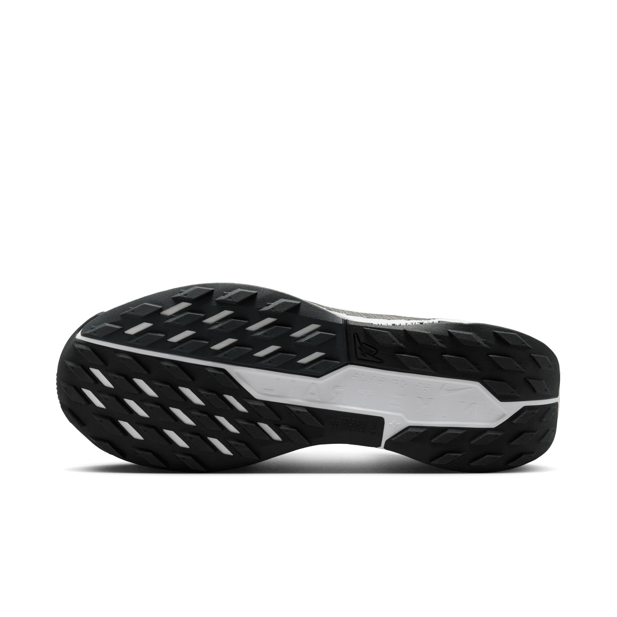 Nike Men’s React Pegasus Trail 5 (001 - Black/White-Anthracite-Wolf Grey)