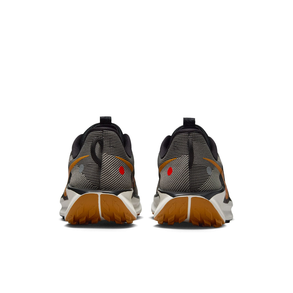 Nike Men’s React Pegasus Trail 5 (009 - Black/Desert Ochre-Fir-College Grey)