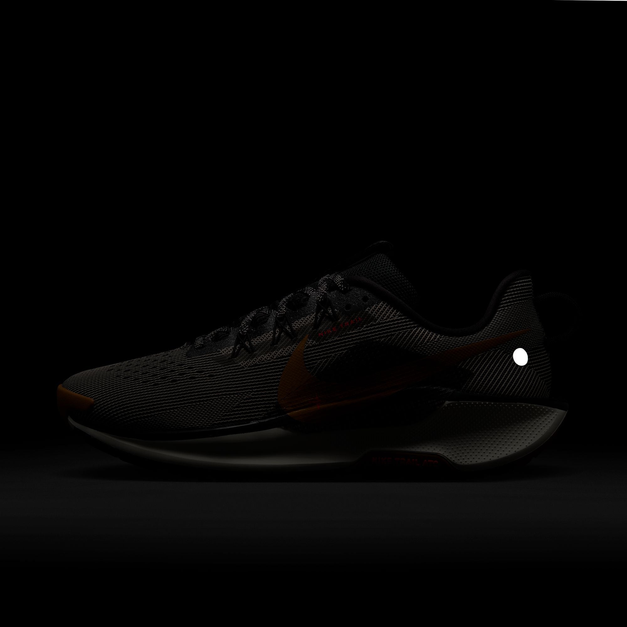 Nike Men’s React Pegasus Trail 5 (009 - Black/Desert Ochre-Fir-College Grey)