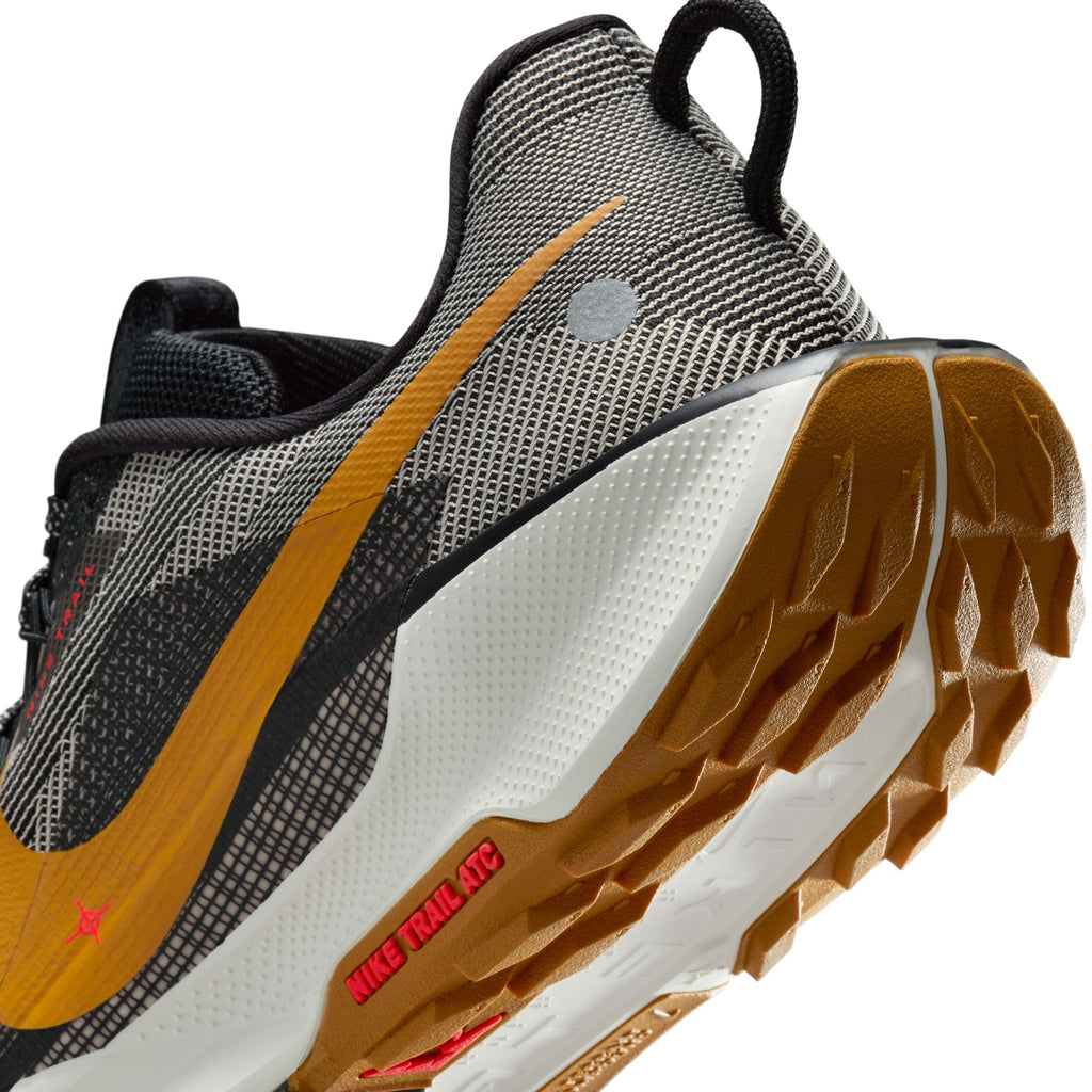 Nike Men’s React Pegasus Trail 5 (009 - Black/Desert Ochre-Fir-College Grey)