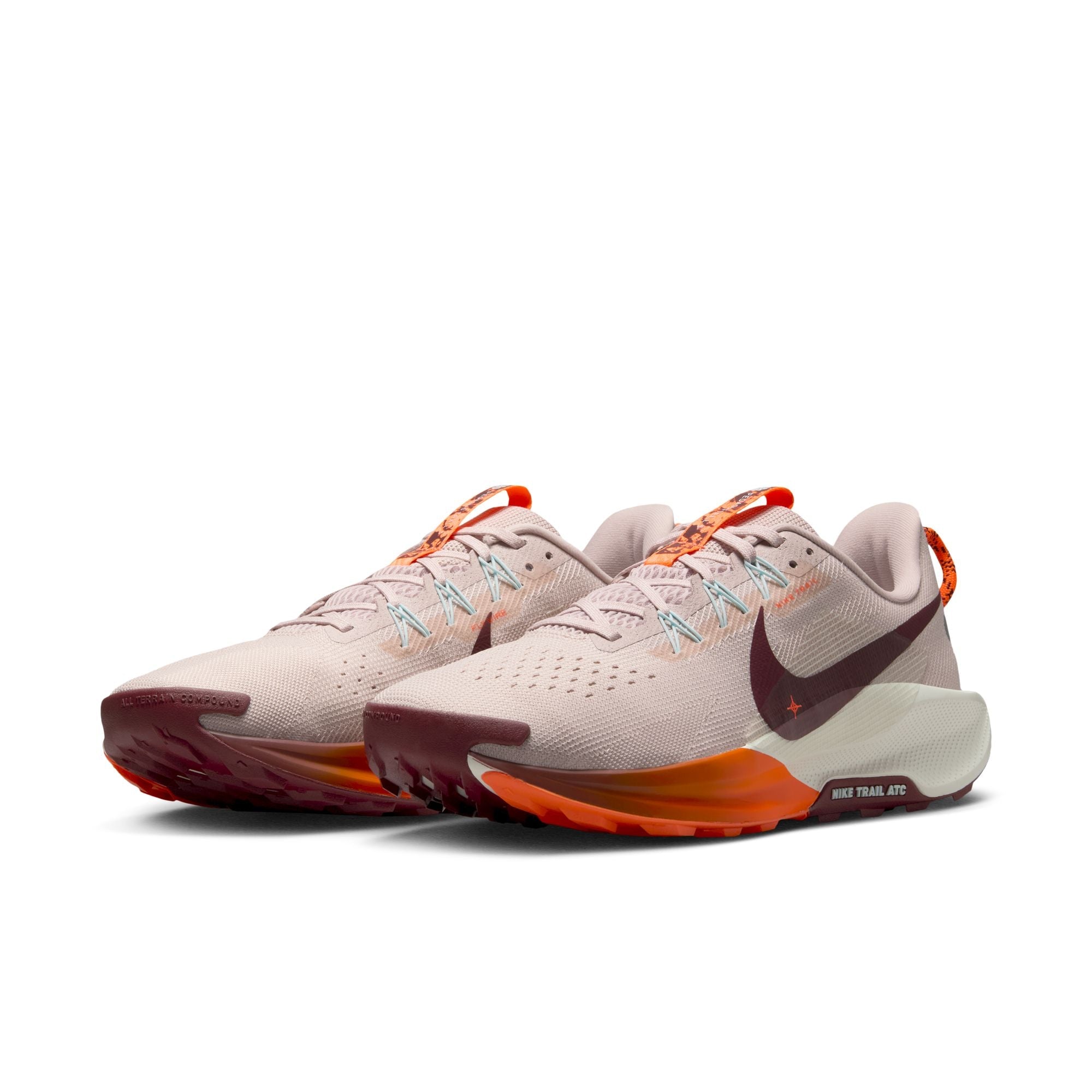 Nike Men’s React Pegasus Trail 5 (600 - Silt Red/Dark Team Red-Hyper Crimson)