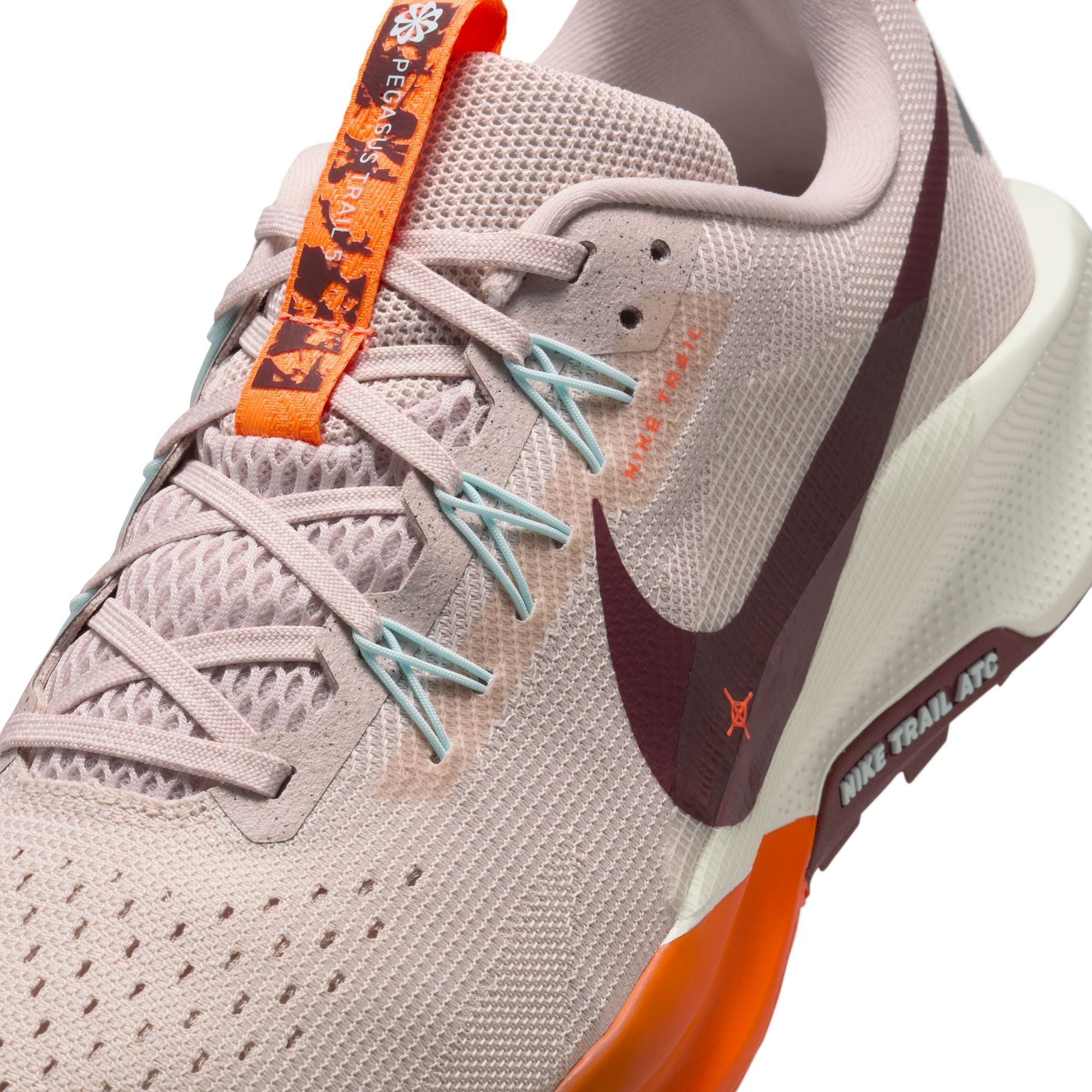 Nike Men’s React Pegasus Trail 5 (600 - Silt Red/Dark Team Red-Hyper Crimson)