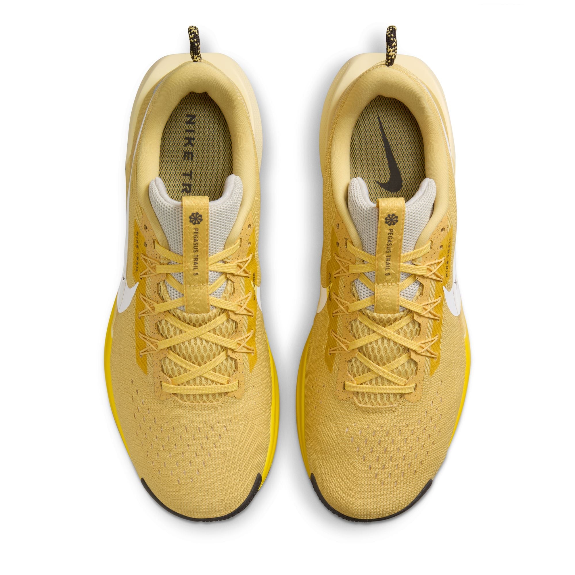 Nike Men’s React Pegasus Trail 5 (700 - Saturn Gold/White-Lightening-Alabaster)
