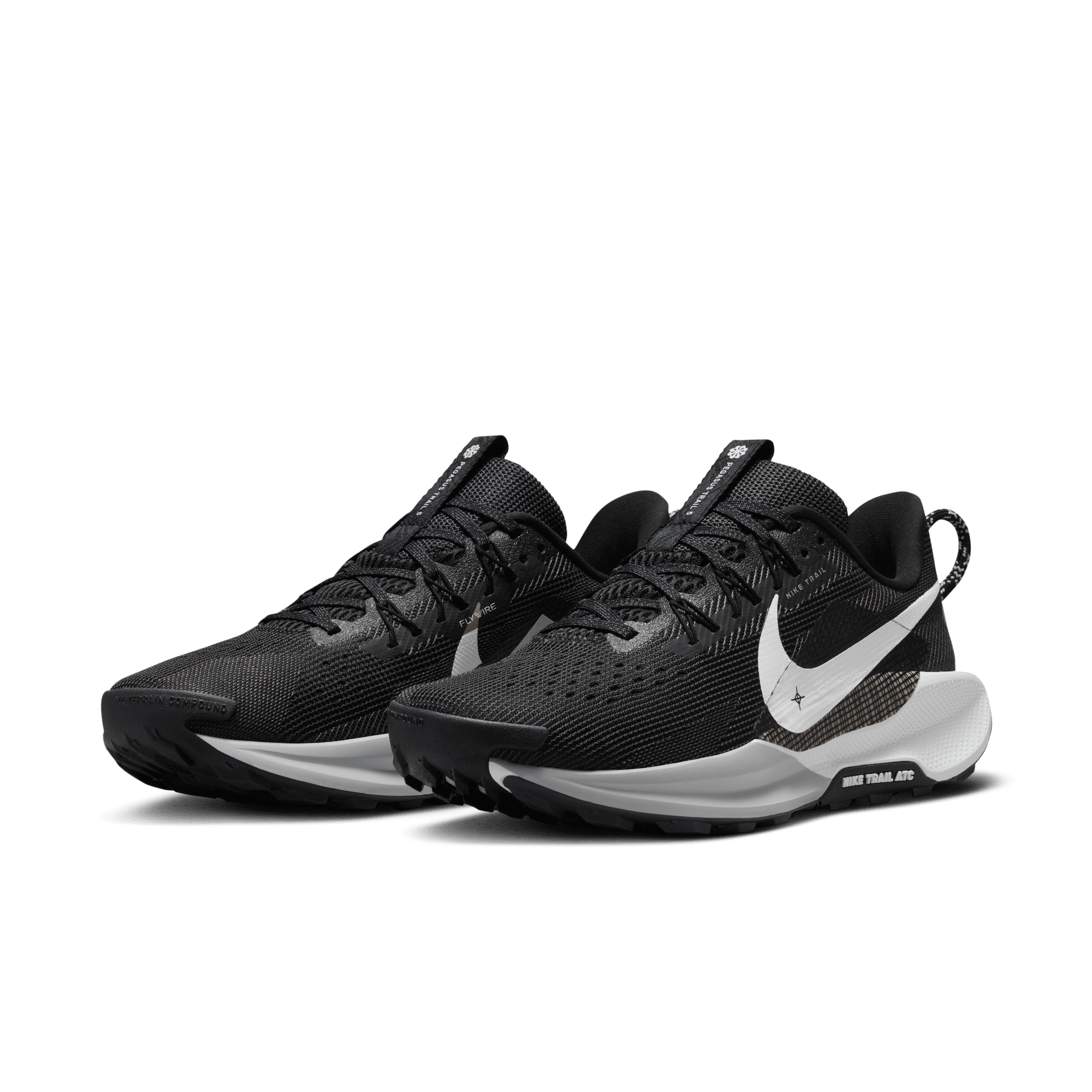 Nike Women’s React Pegasus Trail 5 (001 - Black/White-Anthracite-Wolf Grey)